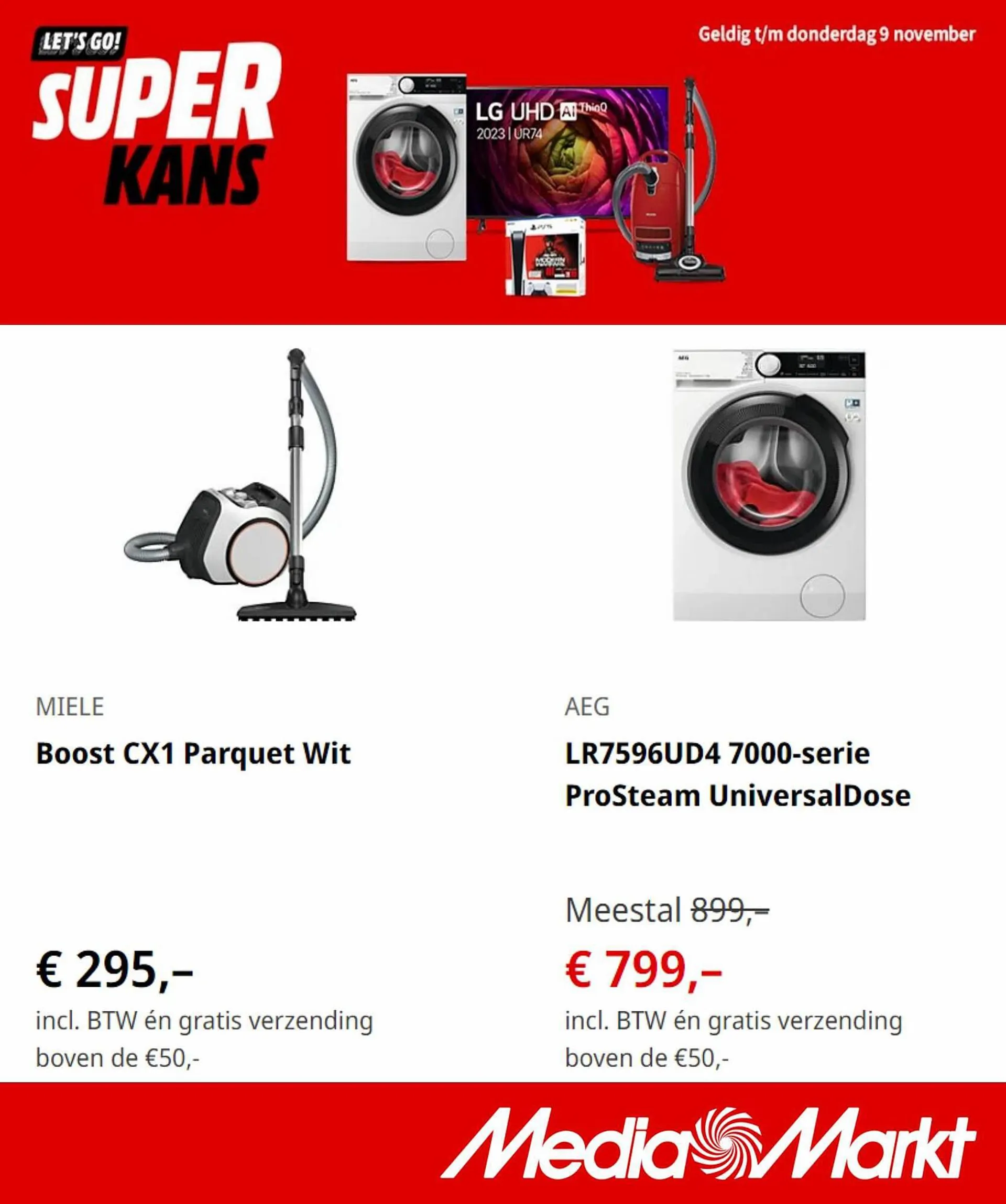 MediaMarkt folder van 6 november tot 9 november 2023 - Folder pagina 3