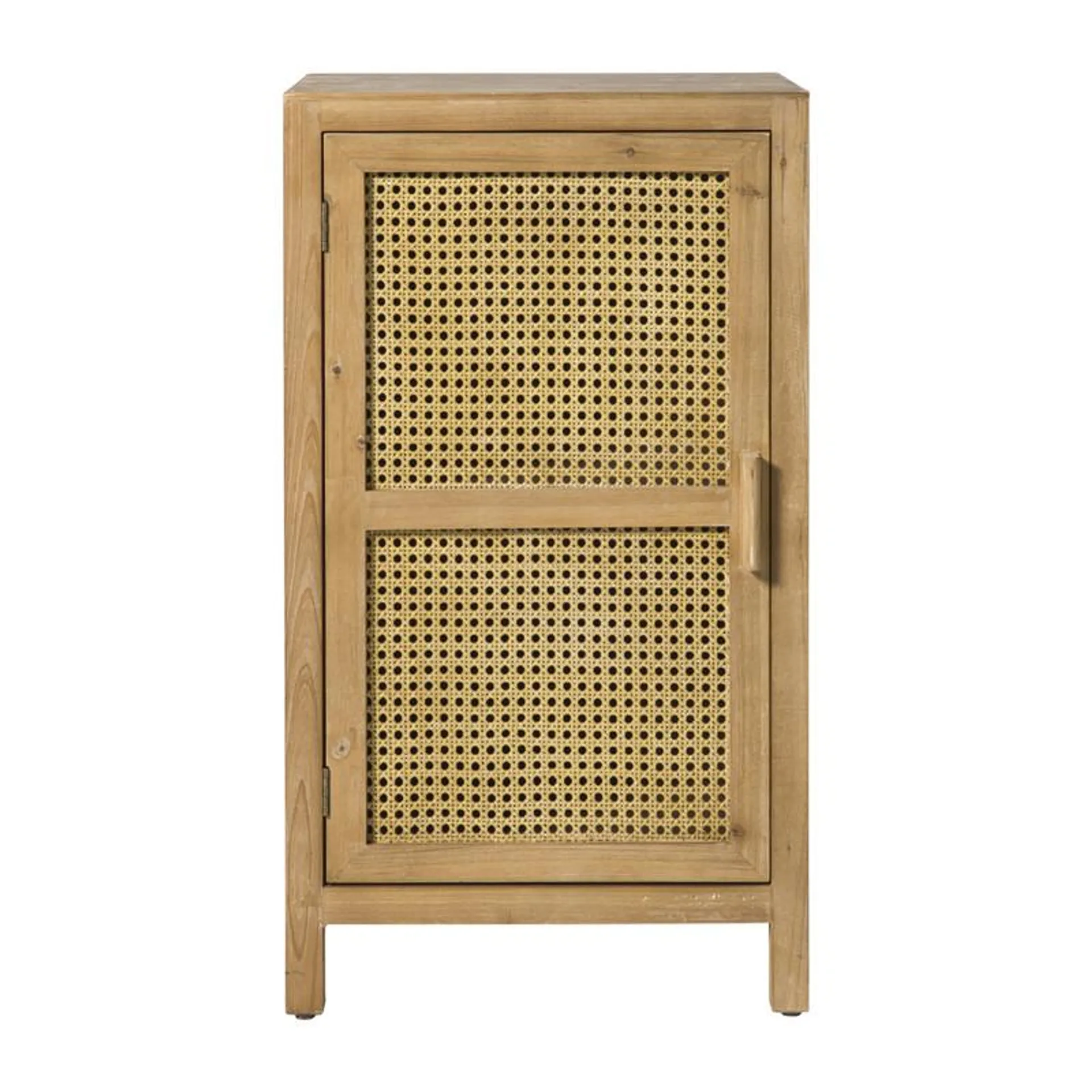 Webbing nachtkastje Bandung - naturel - 80.5x45x40.5 cm