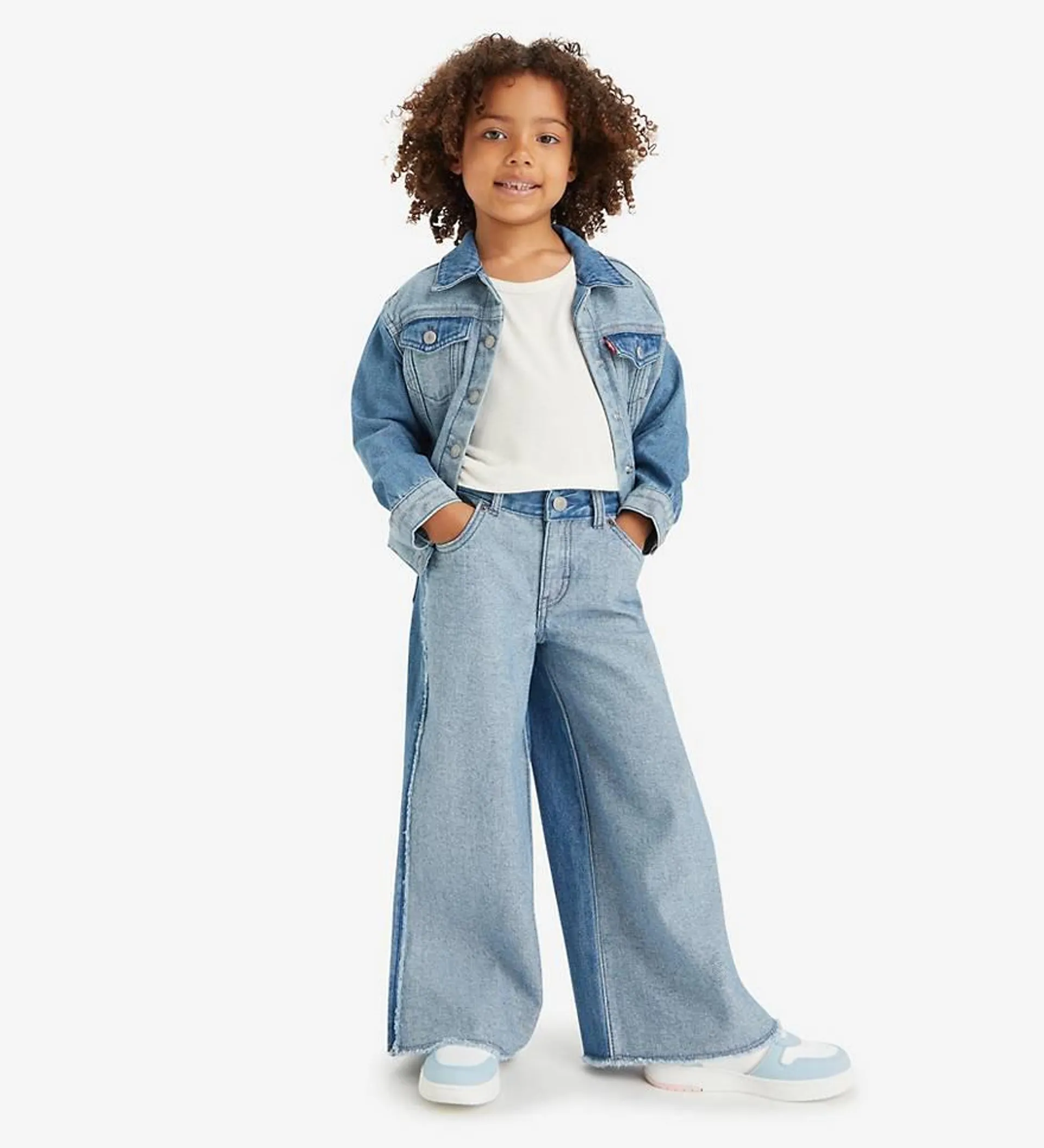 Kids Inside Out 94' Baggy Wide Jeans