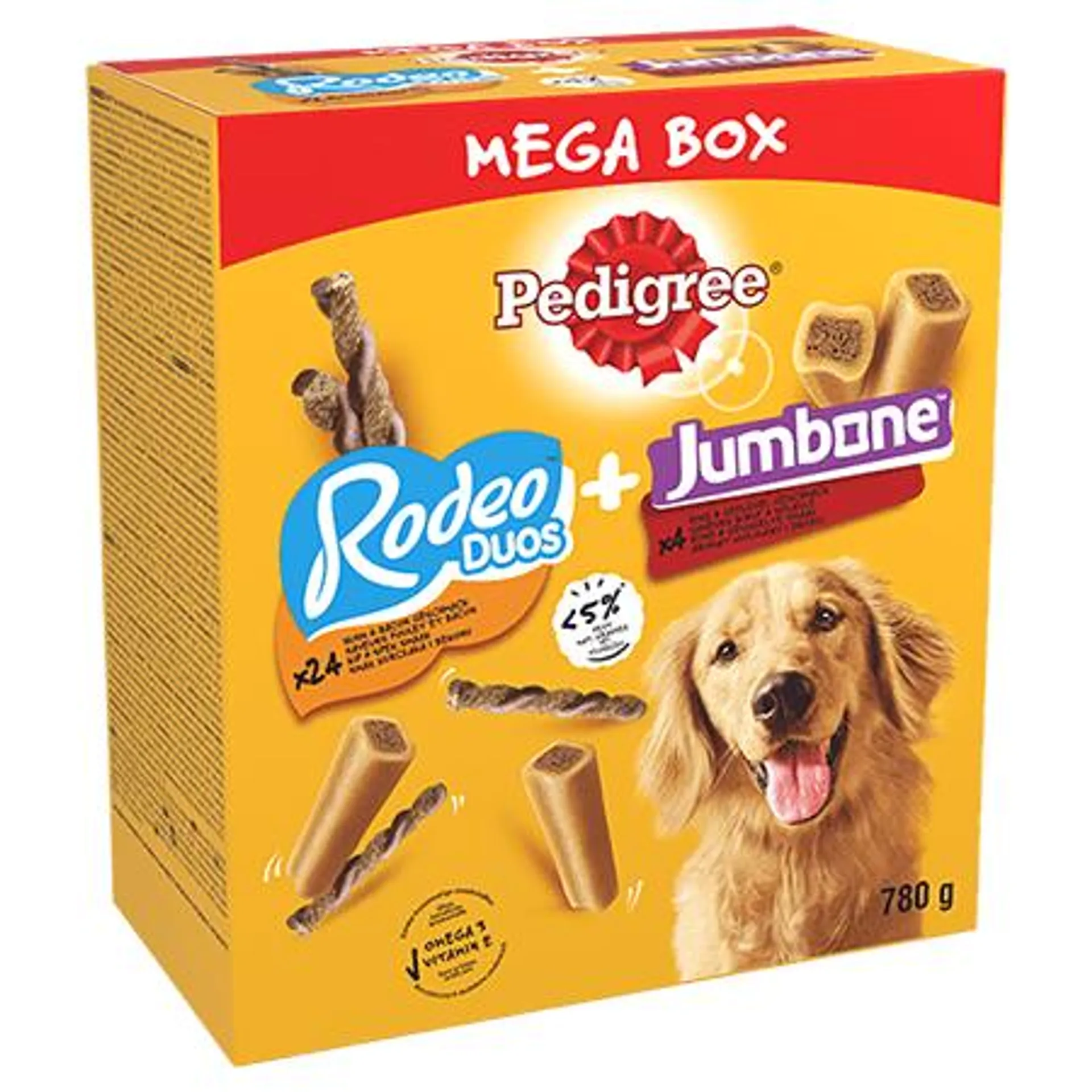 Pedigree Rodeo & Jumbone hondensnacks 28 stuks