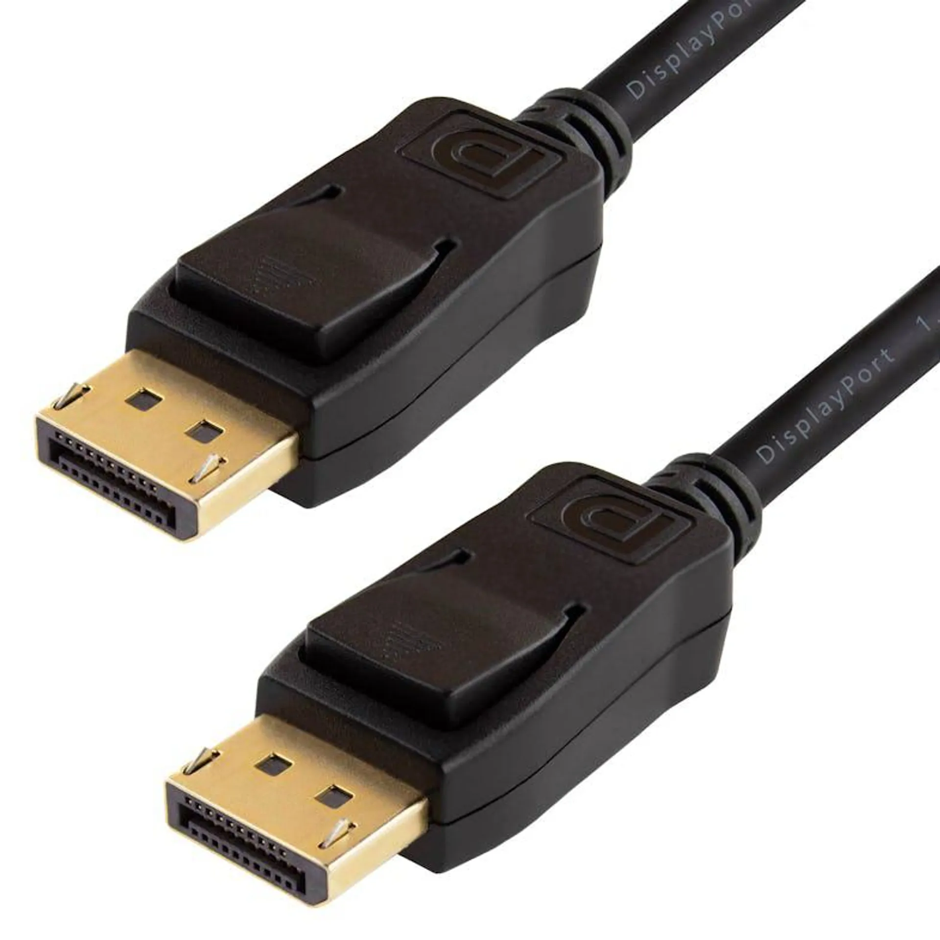 Qnected® DisplayPort™ 1.4 kabel 2 meter - 4K 120/144Hz, 8K@60Hz - HDR10 - HBR3 - 32.4 Gbit/s - vergrendelingsmechanisme