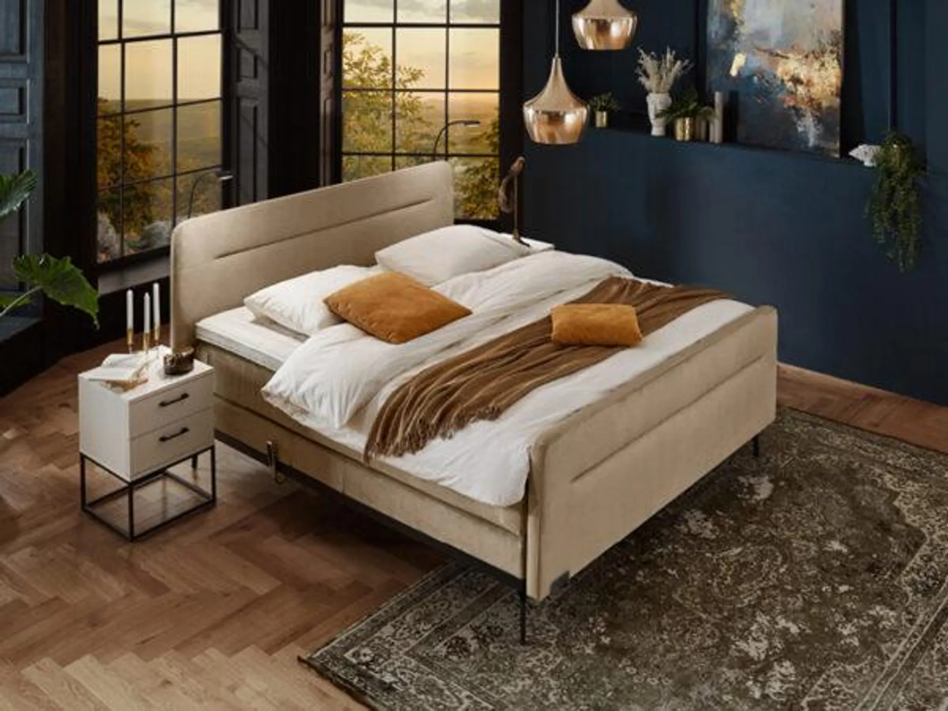 Boxspring Caresse type 3310 elektrisch