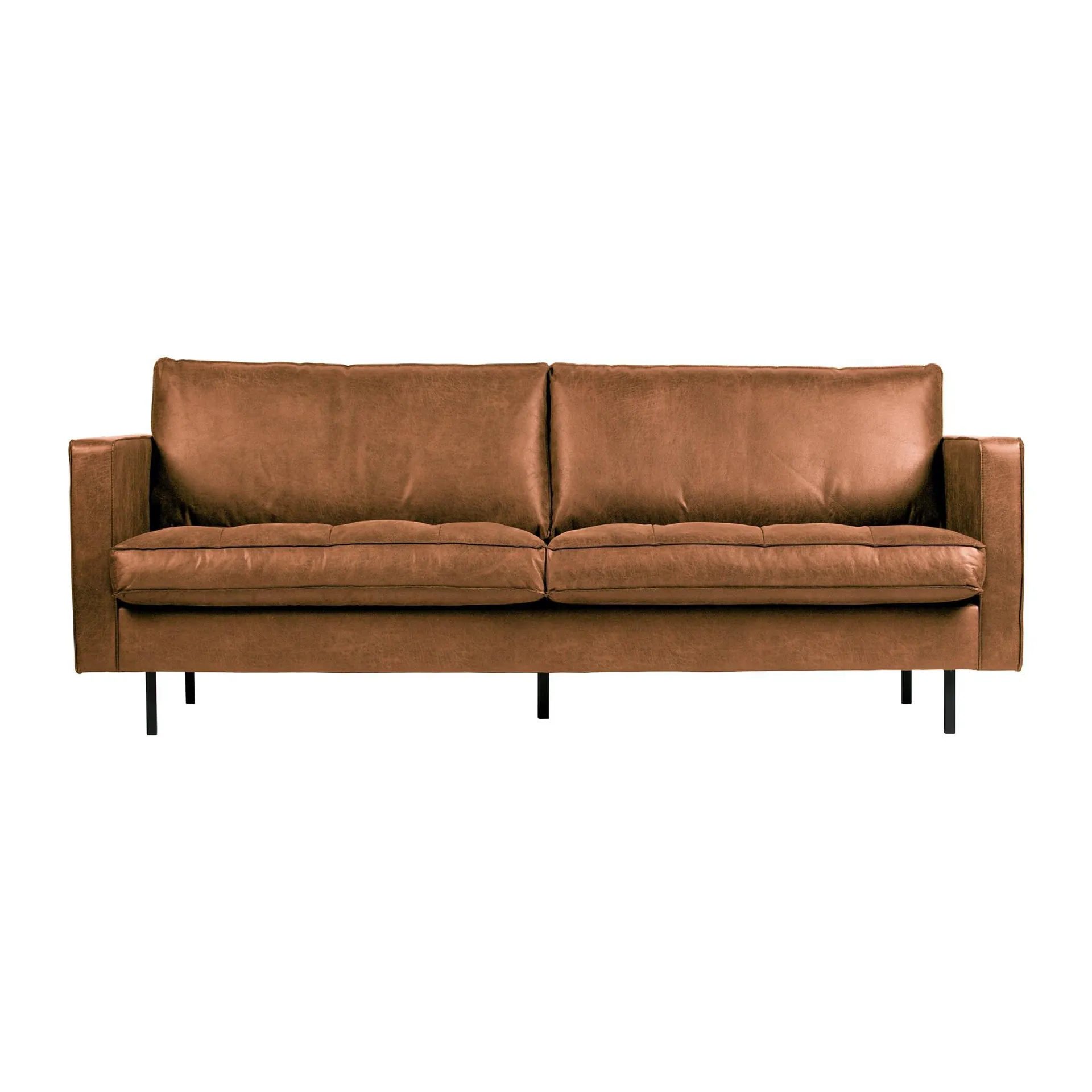 BePureHome Rodeo Classic 2,5-zitsbank - Eco-leder - Cognac