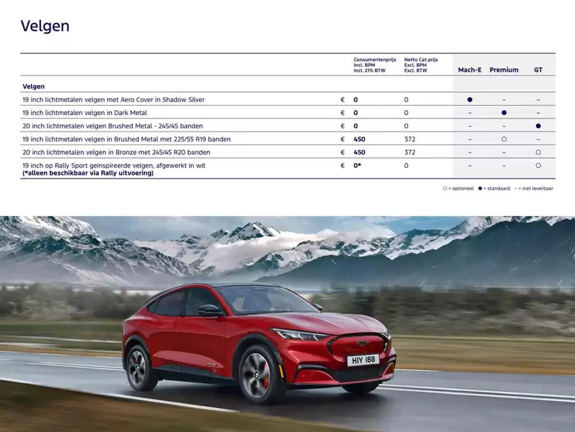 Mustang Mach-E van 19 november tot 30 juni 2025 - Folder pagina 16