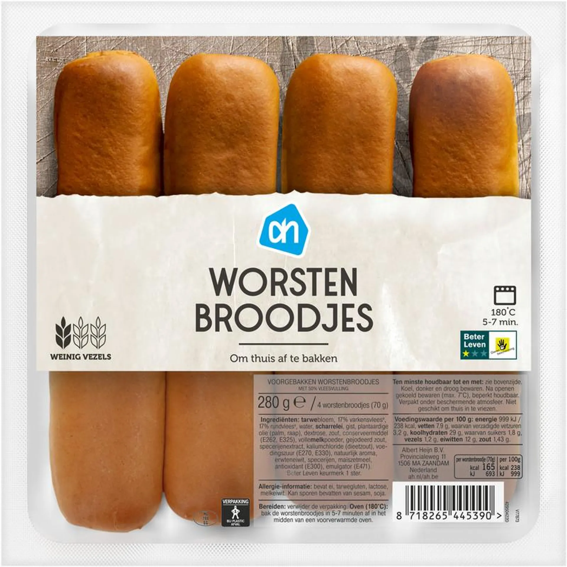 AH Worstenbroodjes