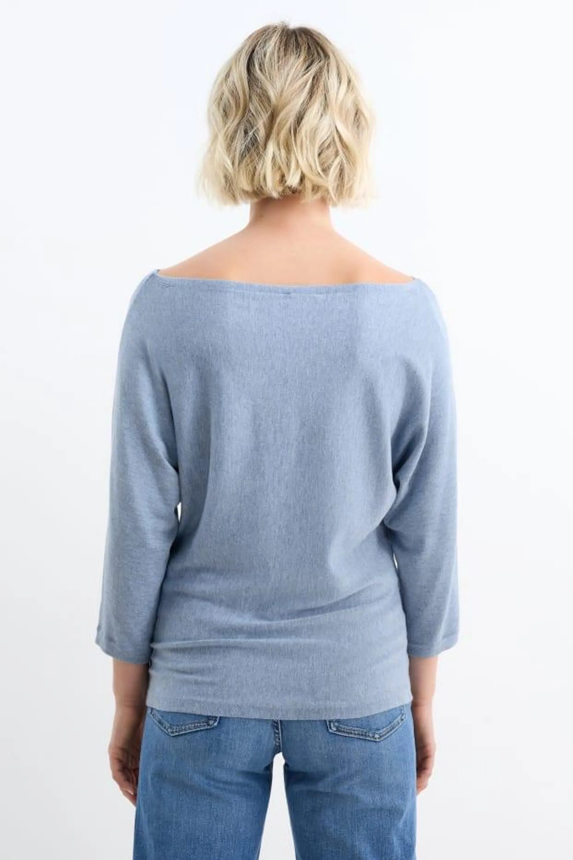 Fine knit jumper