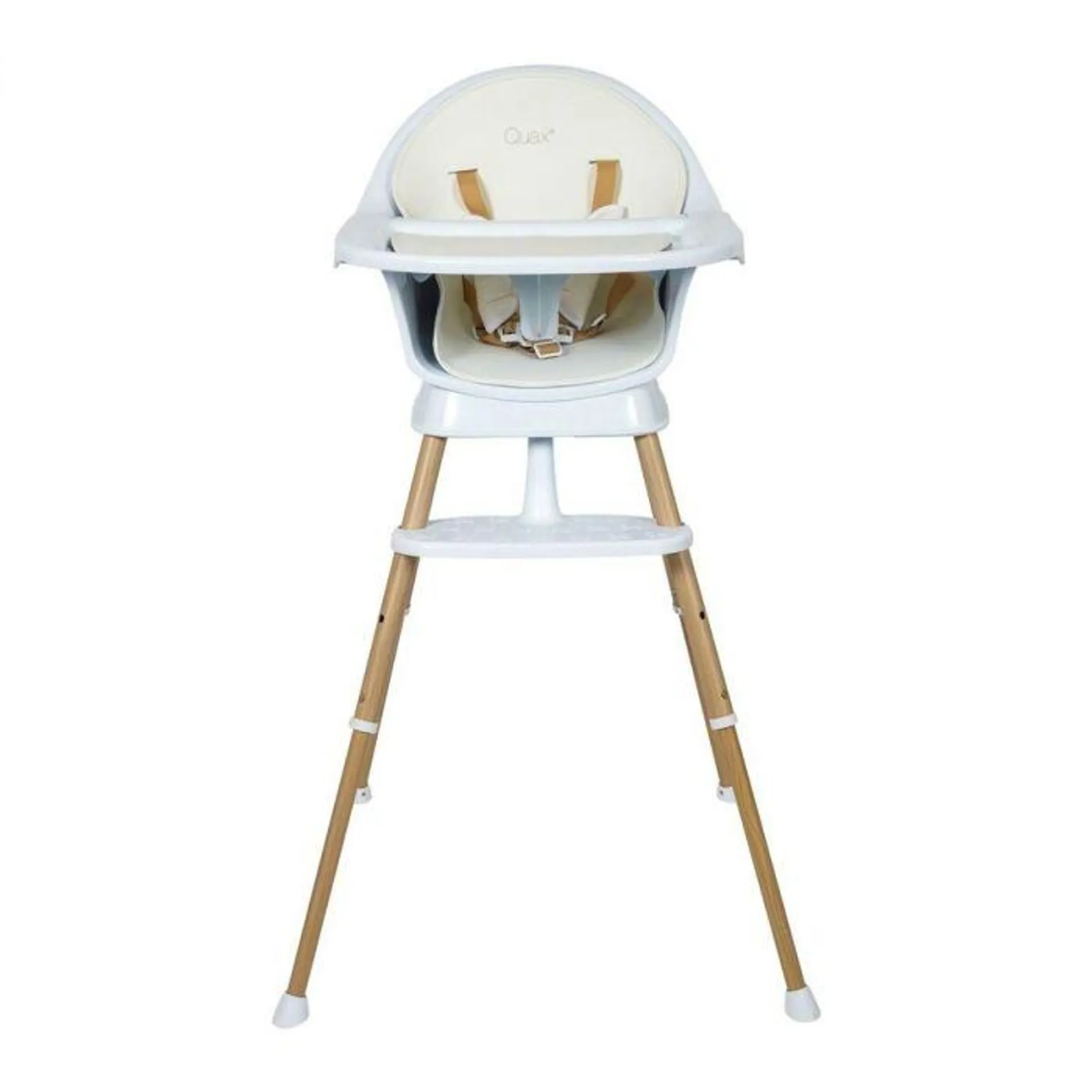 Quax Kinderstoel Ultimo 3 Luxe White Naturel