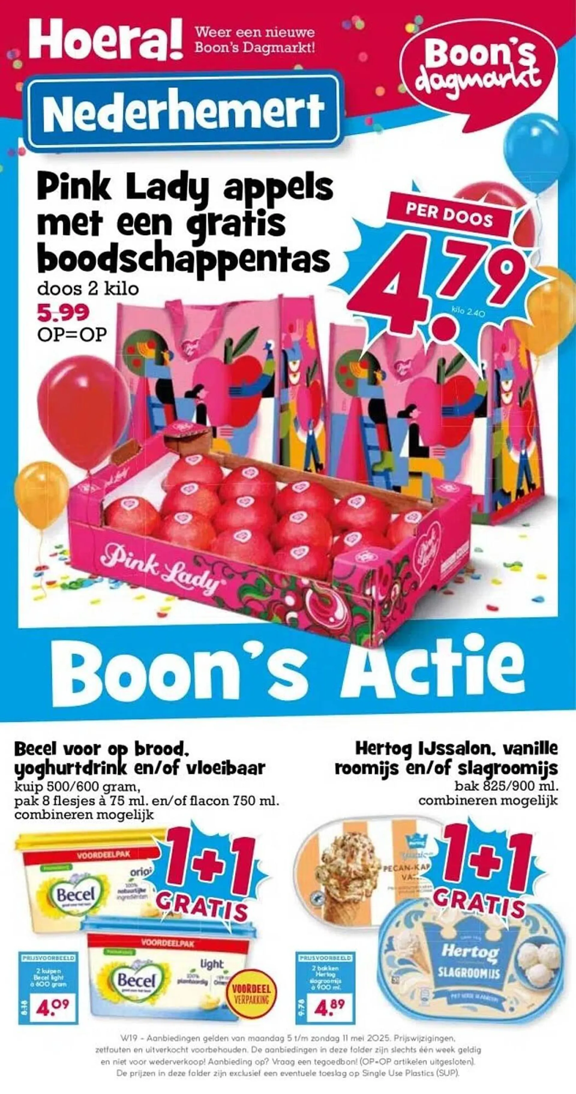 Boon`s Markt folder van 5 mei tot 11 mei 2025 - Folder pagina 1