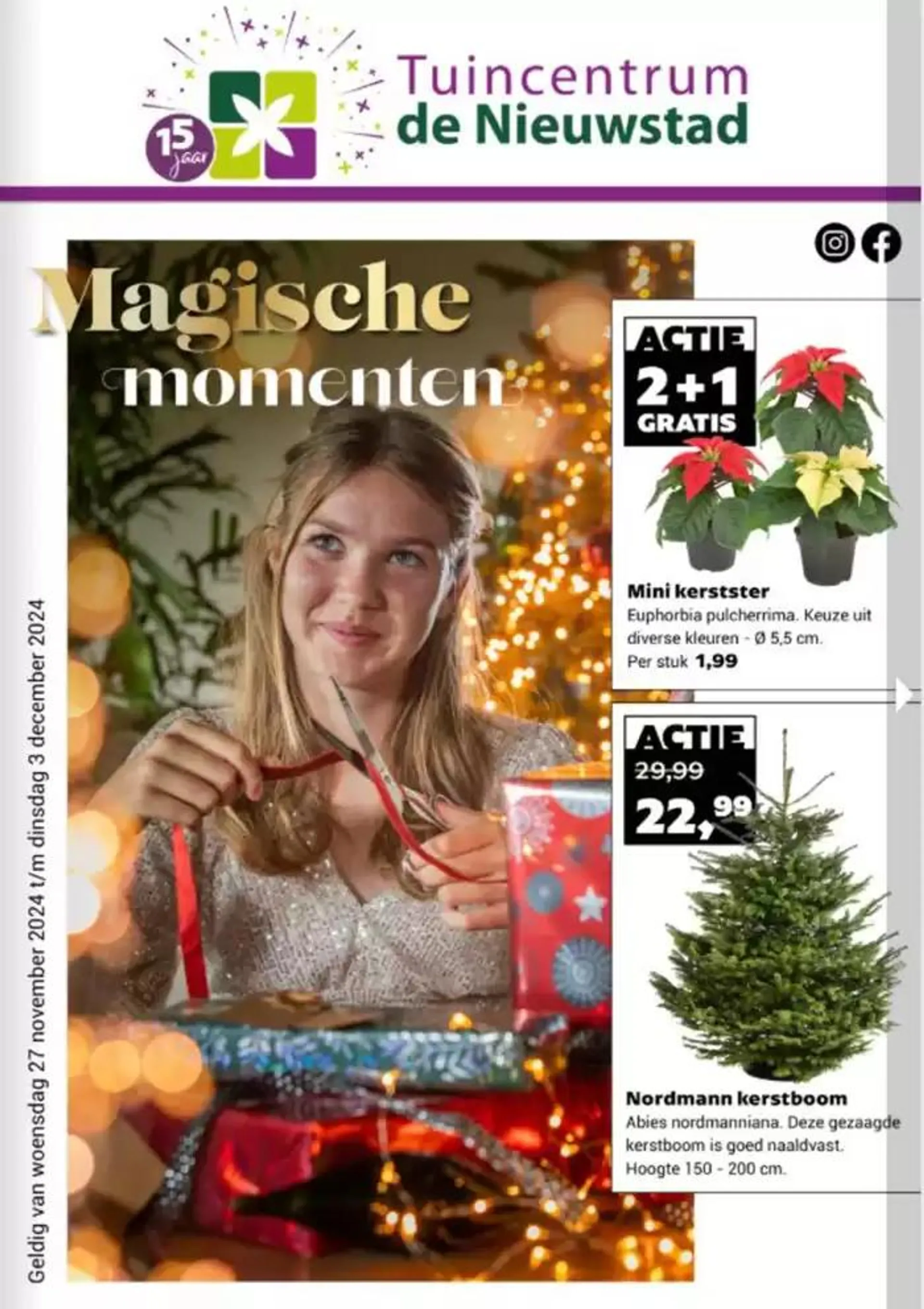 Magische momenten  van 27 november tot 3 december 2024 - Folder pagina 1