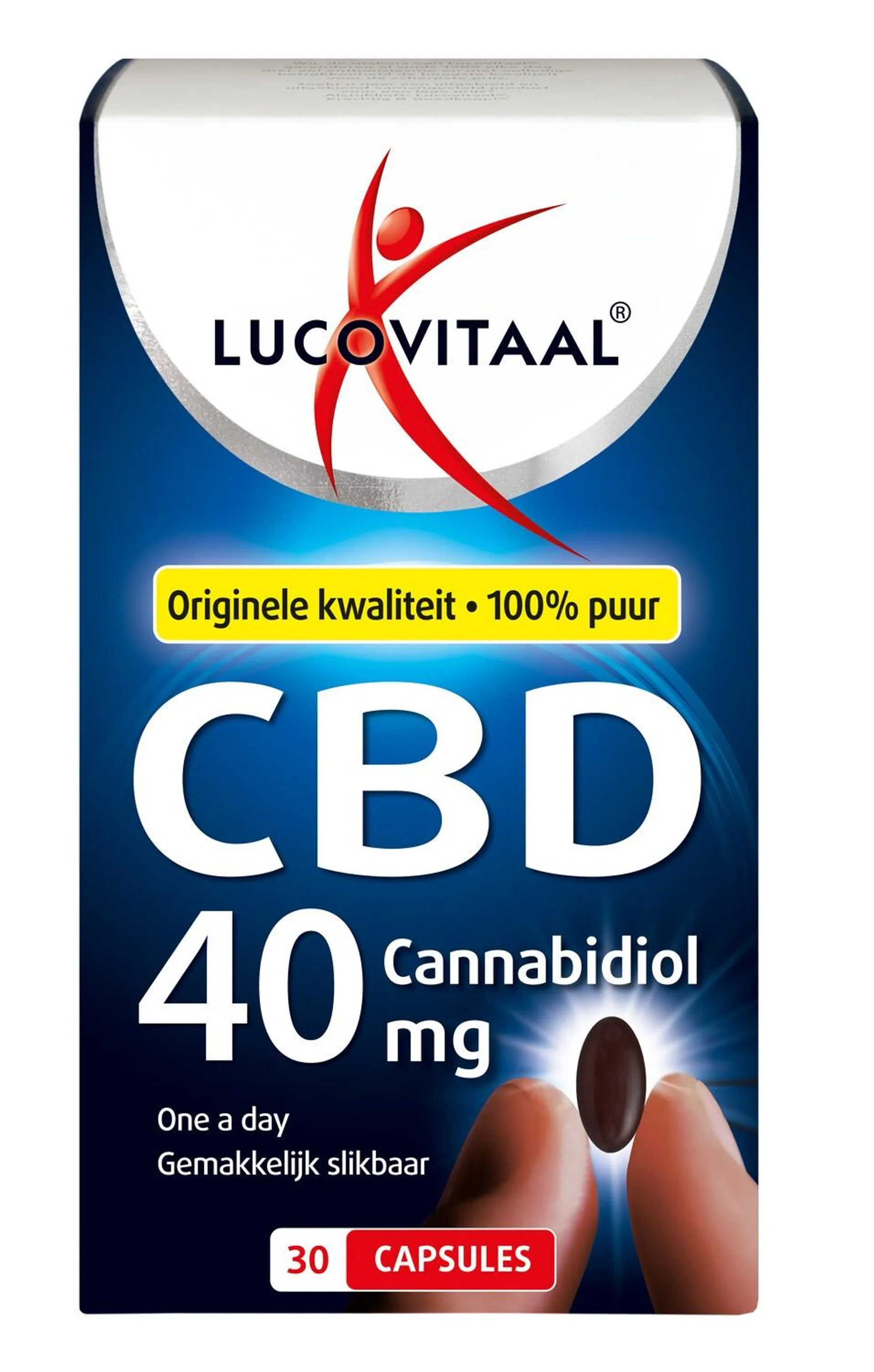 Lucovitaal CBD 40mg 30 capsules