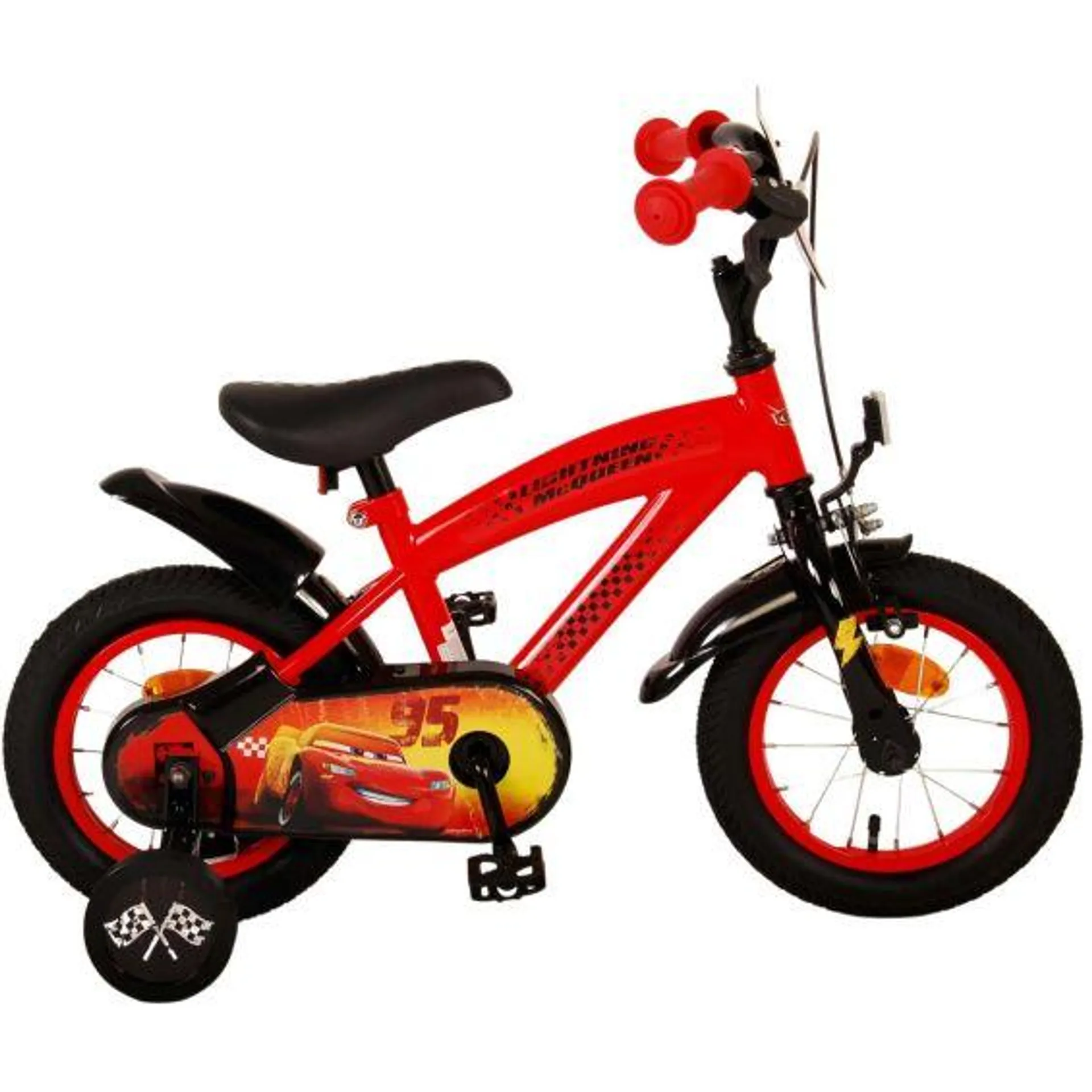 Disney Cars Kinderfiets 12 inch Rood 2024