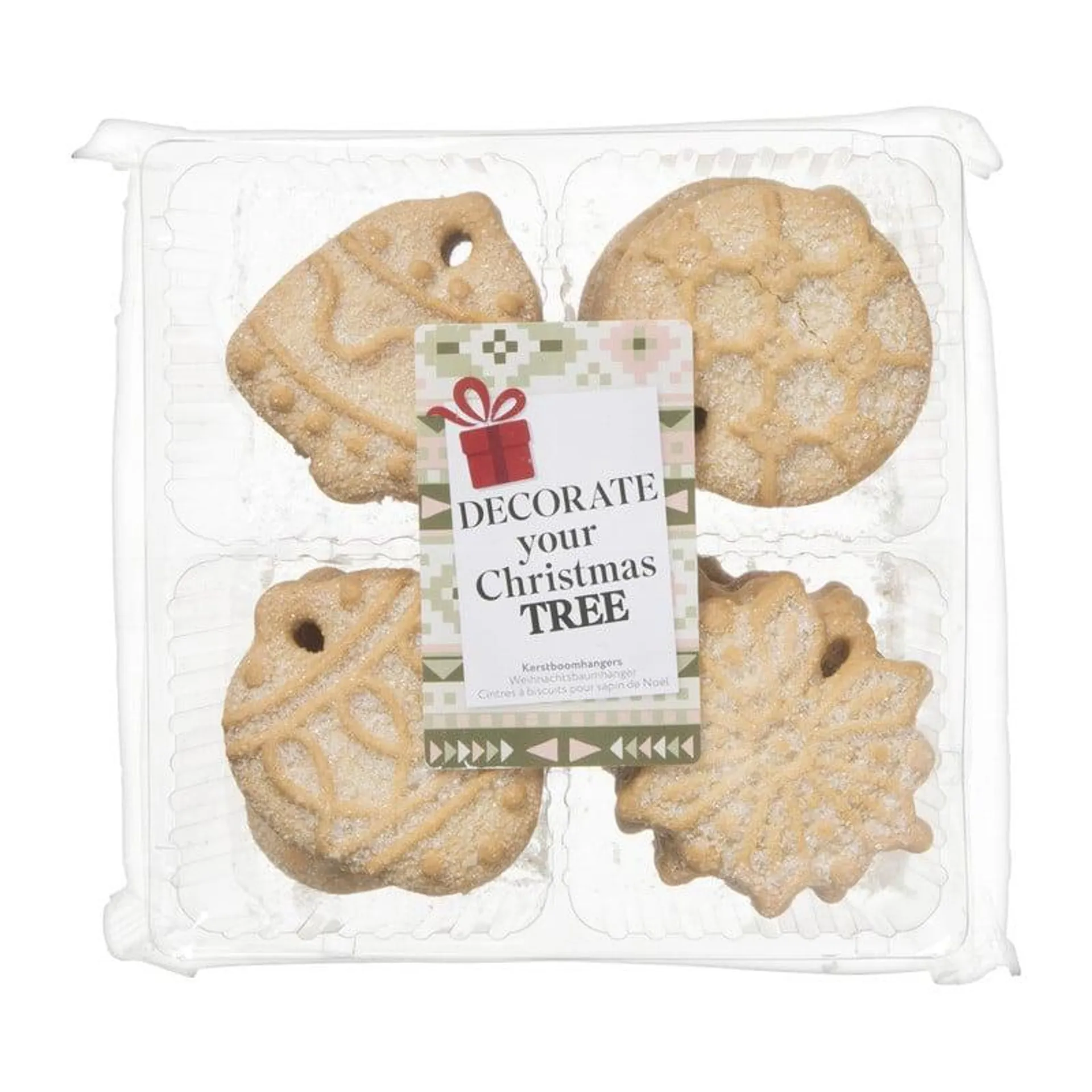 Kerstboomhanger koekjes - 180 gram