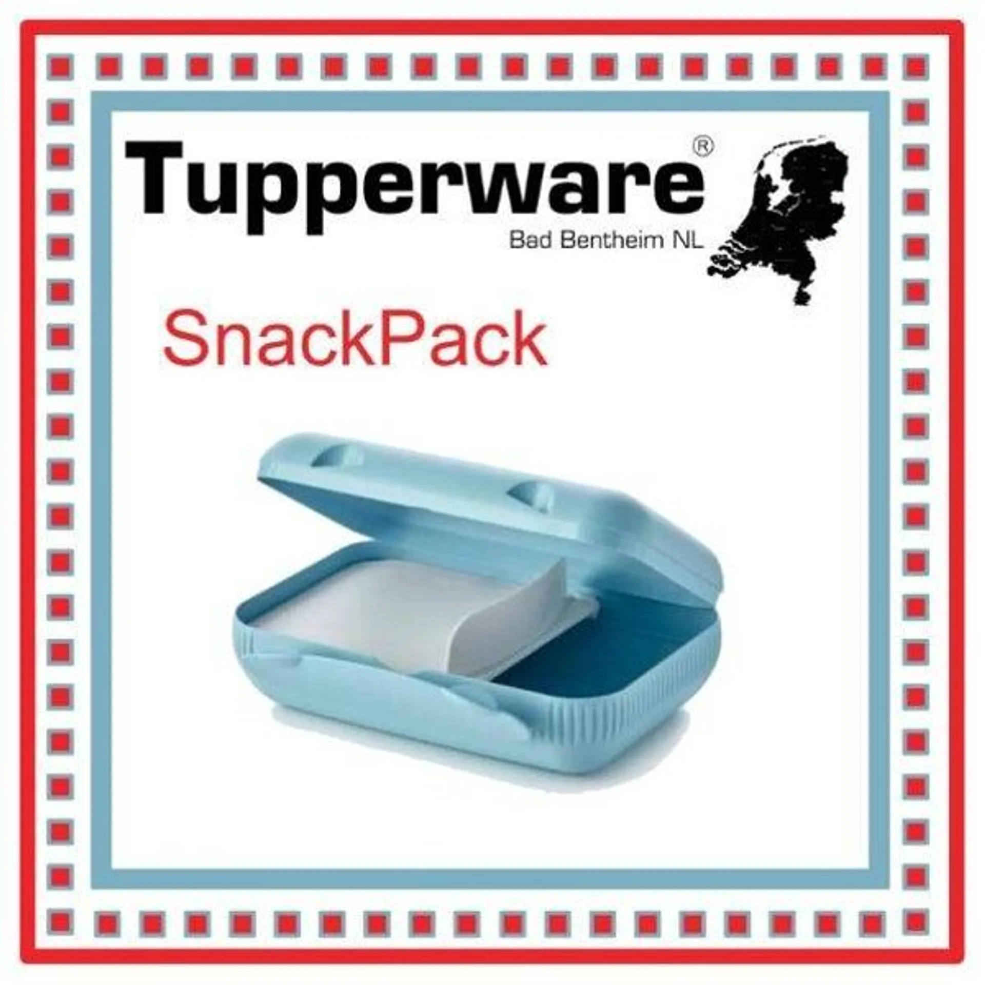 Tupperware Snackpack