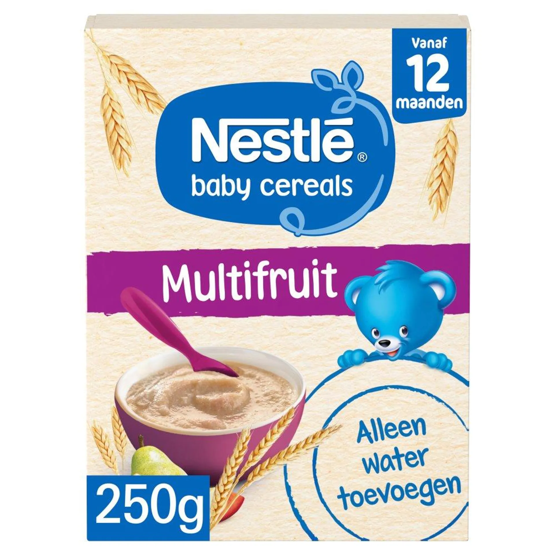 NESTLÉ baby cereals Multifruit 12+ baby pap - alleen water toevoegen 1 L