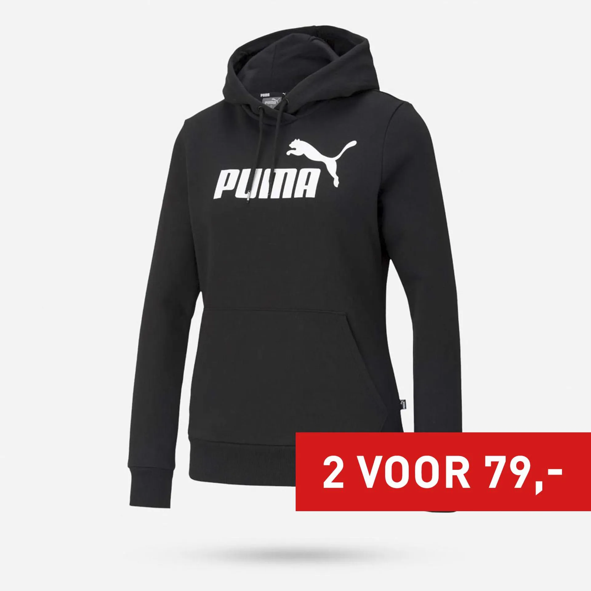PUMA Essentials logo hoodie Dames