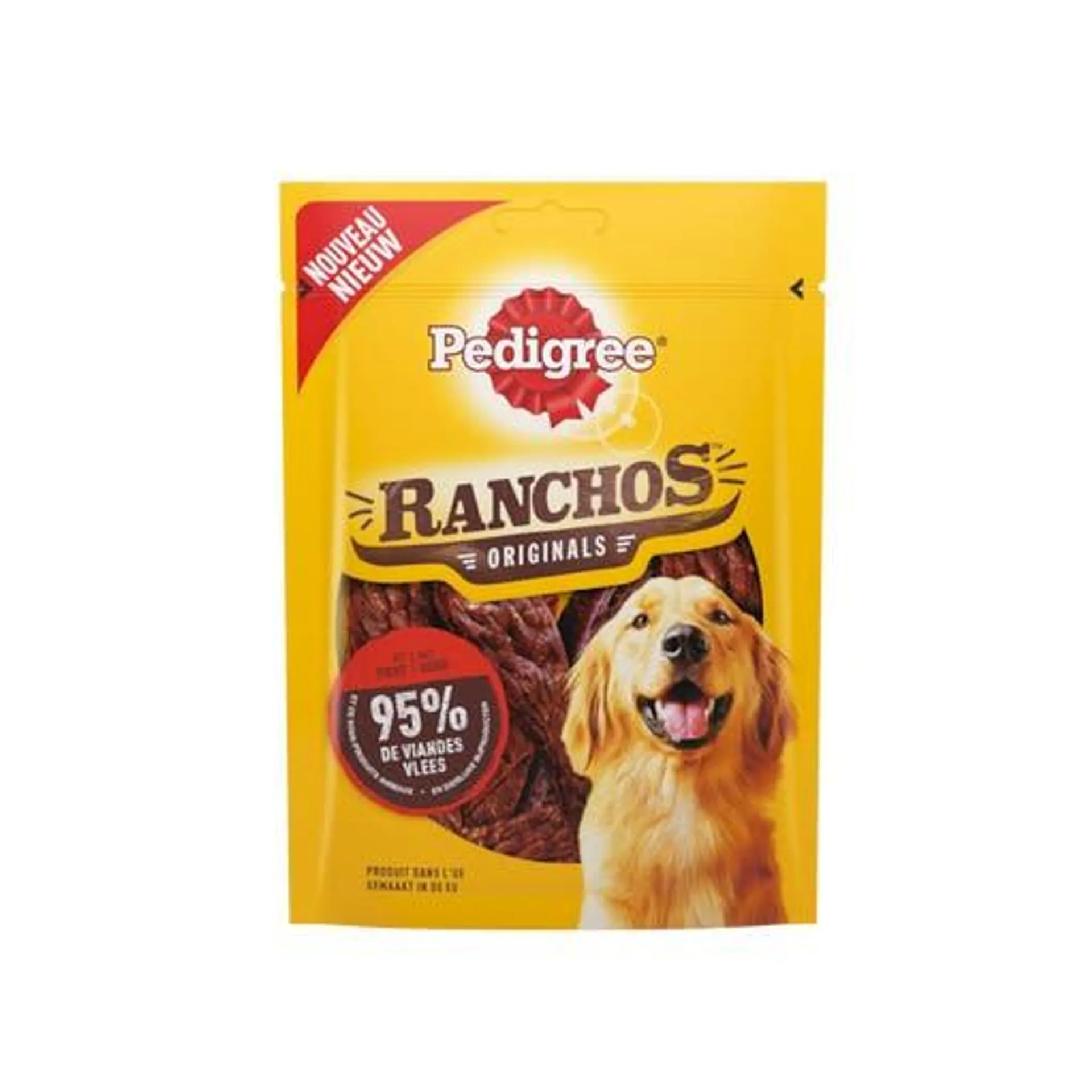 Hondensnack Ranchos met rund 70 g