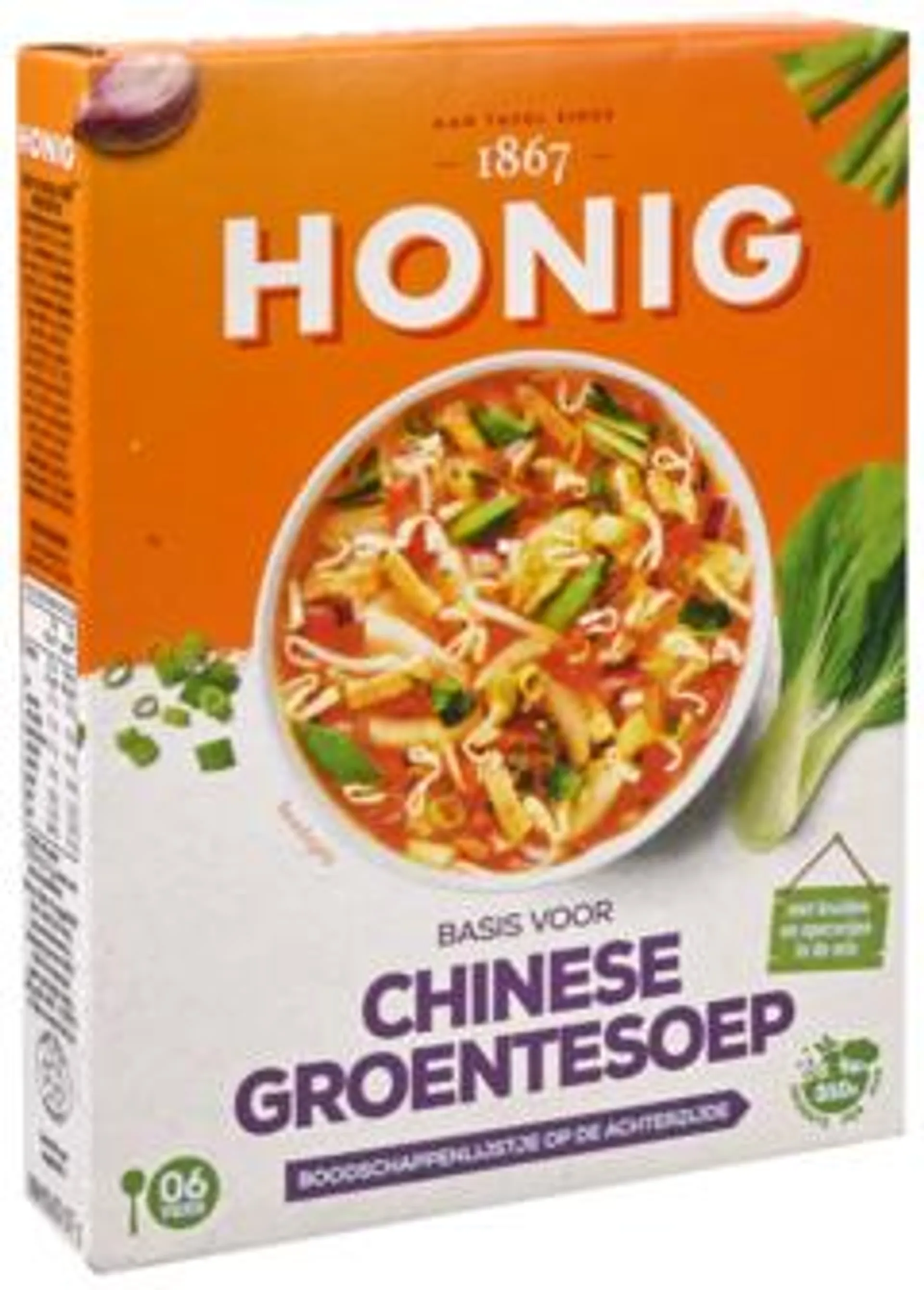 3 pakken Honig Basis voor Chinese Groentesoep 57g