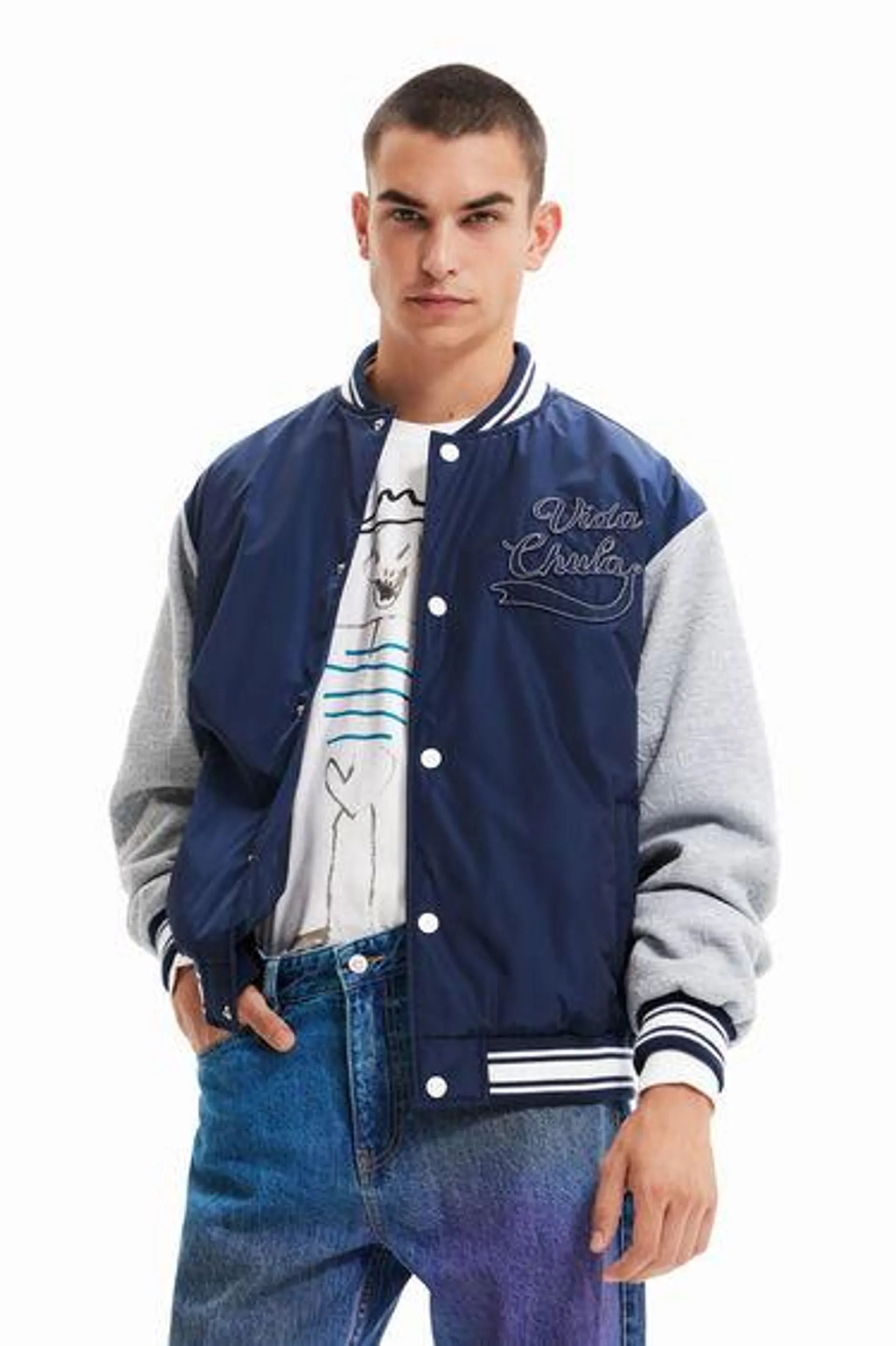 "Vida Chula" college jacket