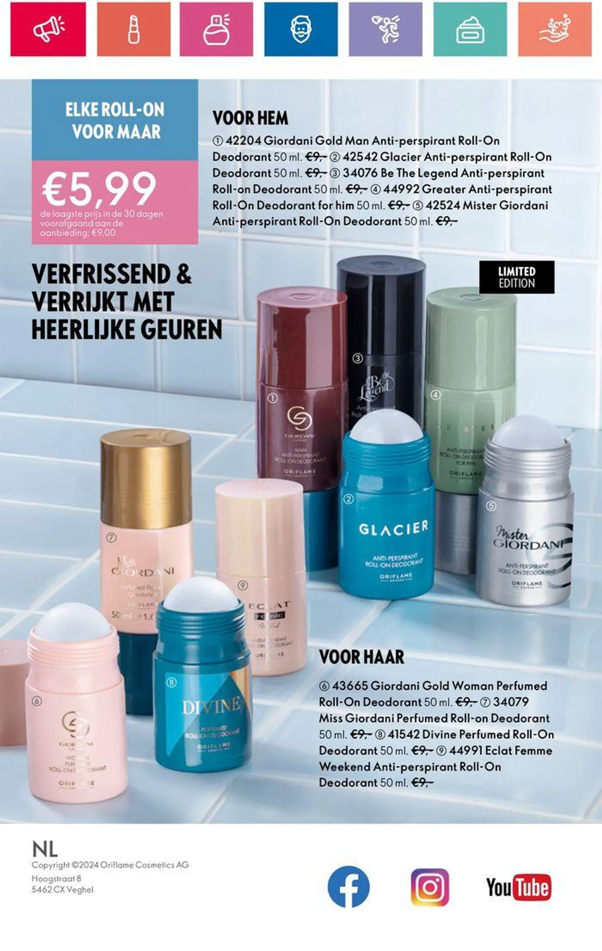 ORIFLAME folder van 1 juni tot 15 juni 2024 - Folder pagina 166