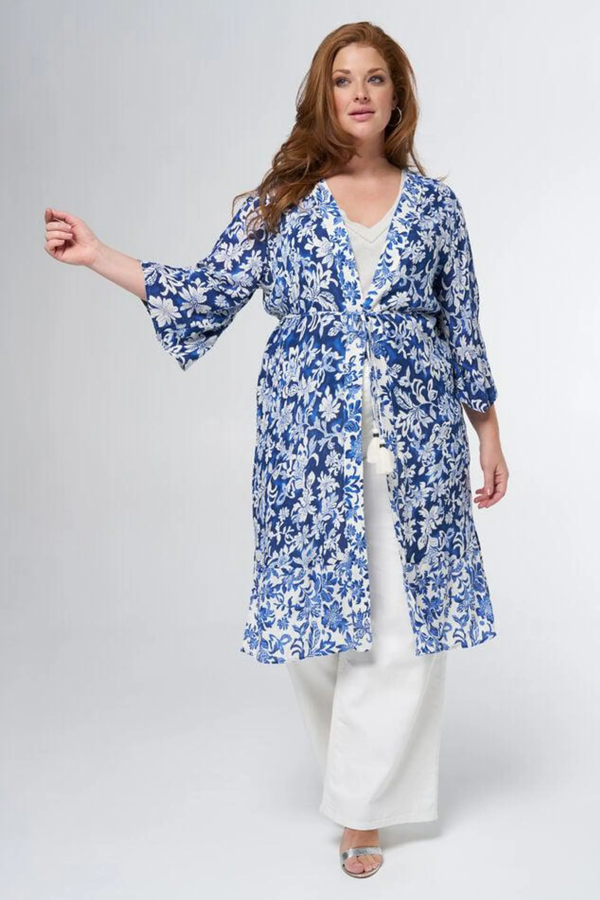 Kimono met print