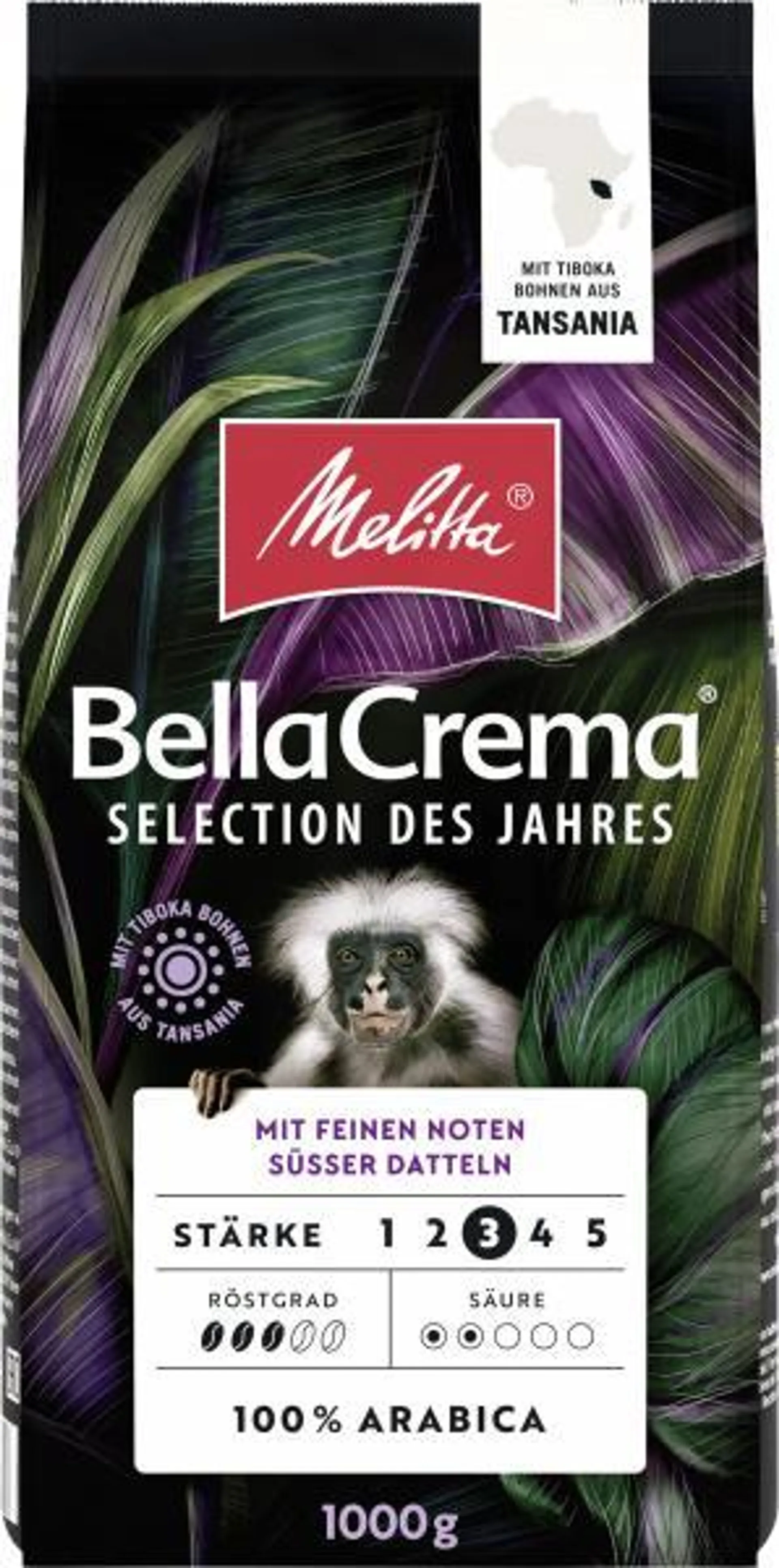 Melitta Bella Crema Selection des Jahres Ganze Bohnen 1 kg