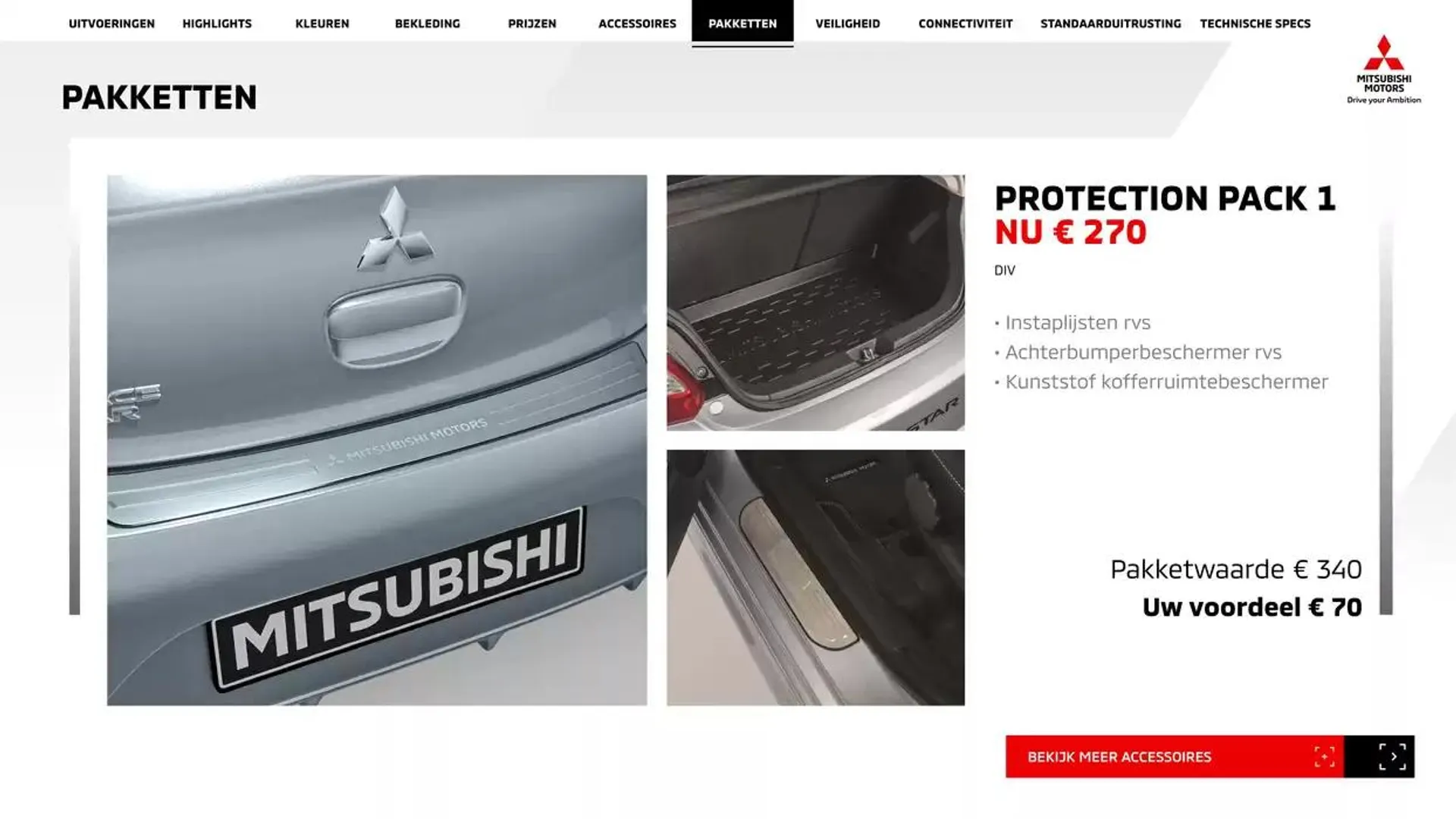 Mitsubishi Space Star van 1 januari tot 1 januari 2026 - Folder pagina 12
