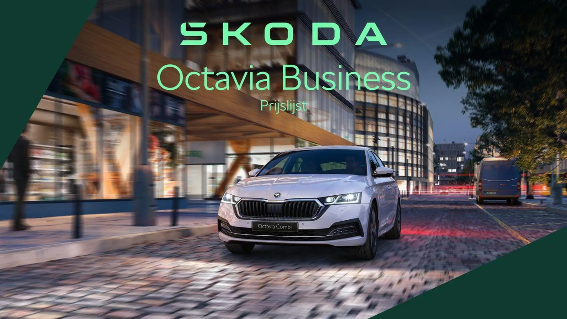 Škoda Octavia Combi prijslijst per 1 maart 2024 van 7 maart tot 7 maart 2025 - Folder pagina 1