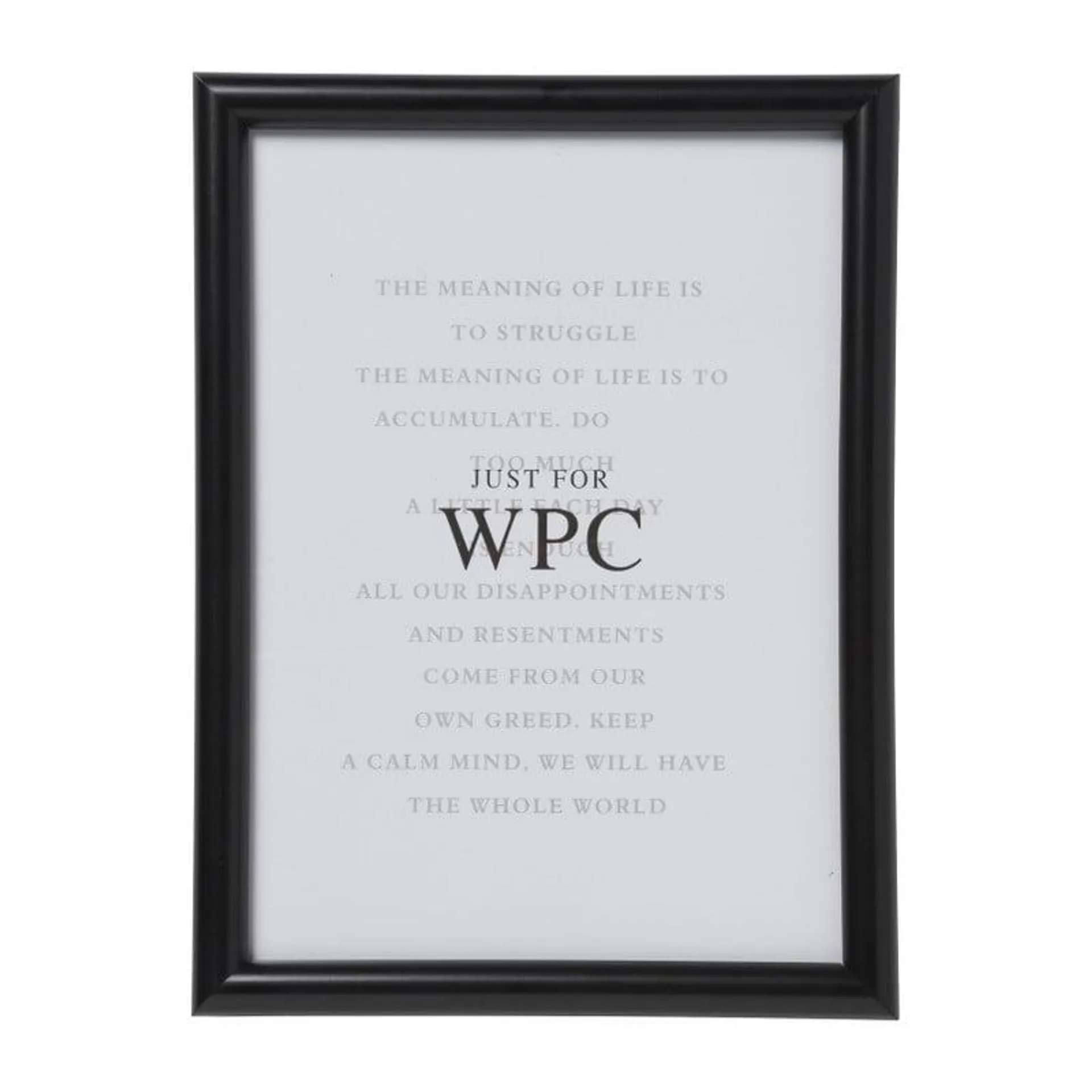 Fotolijst WPC - zwart - 13x18 cm