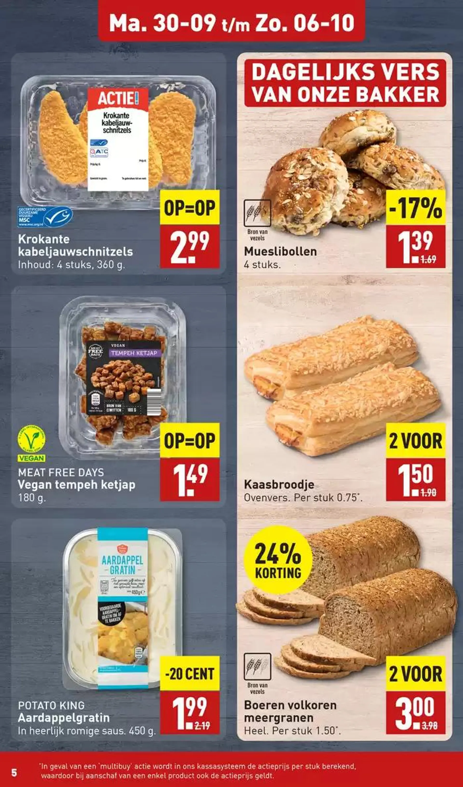 Actuele deals en aanbiedingen van 28 september tot 12 oktober 2024 - Folder pagina 5