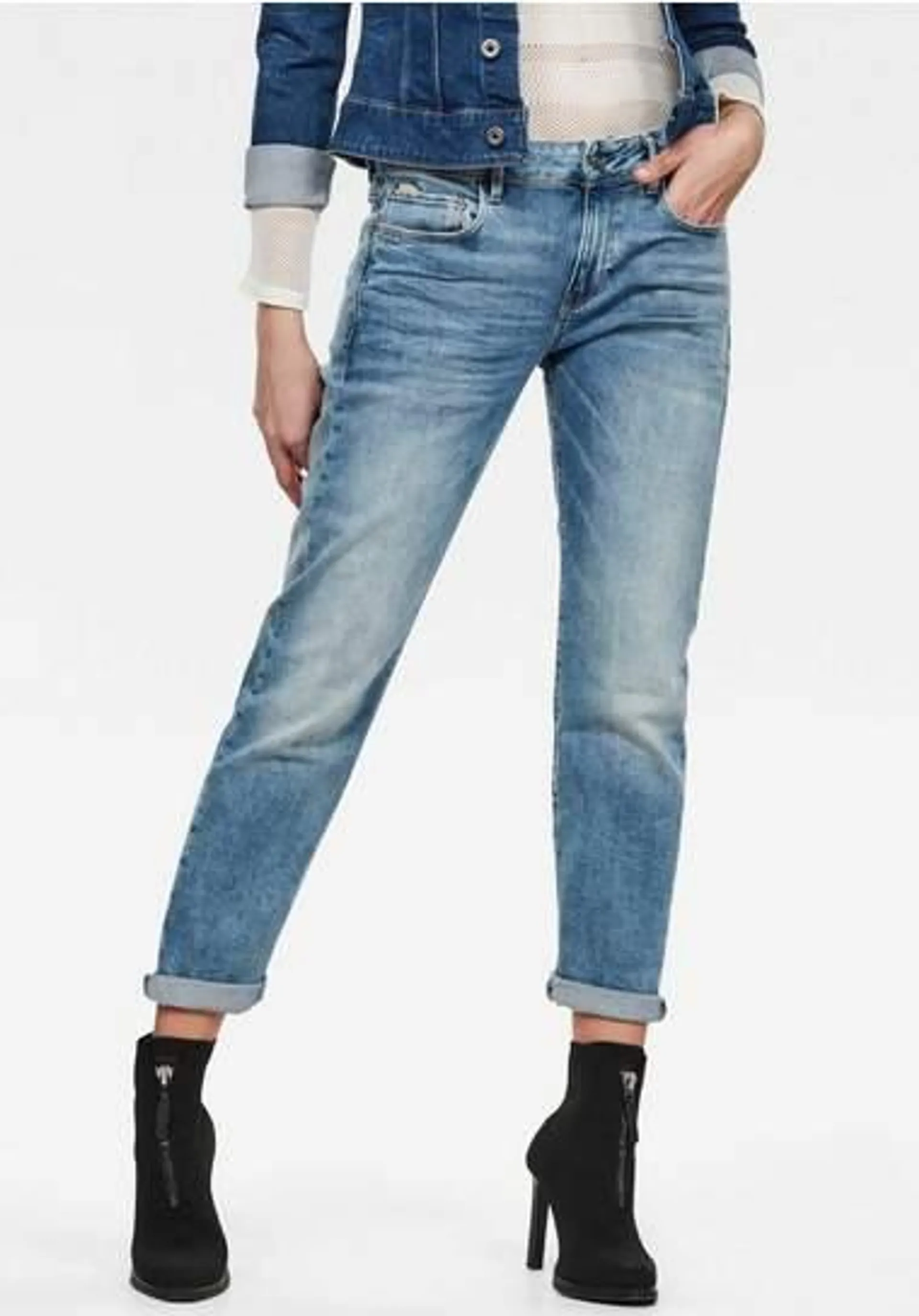 G-Star RAW Boyfriendjeans Kate Boyfriend met authentieke used effecten