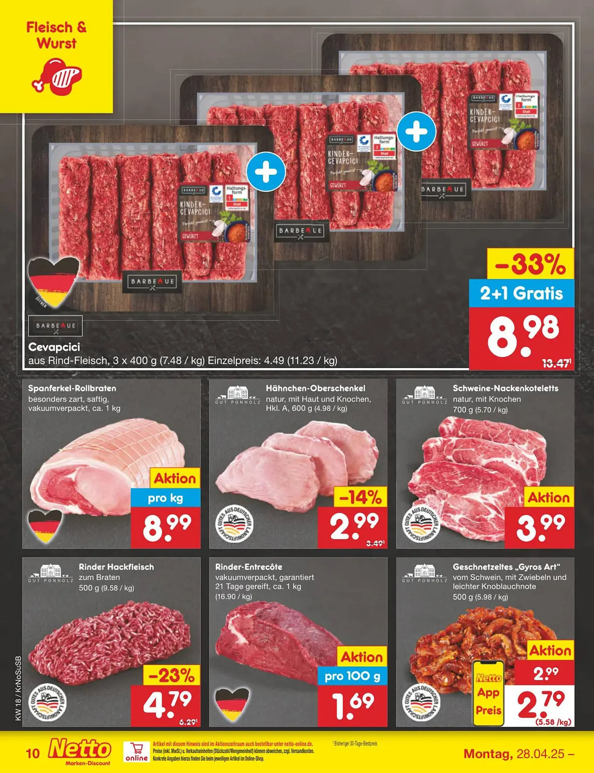 Netto Marken-Discount DE folder van 28 april tot 3 mei 2025 - Folder pagina 10