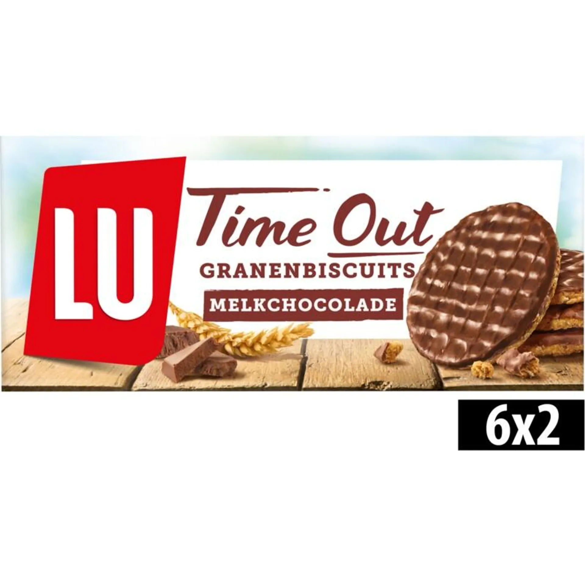 LU Time Out granenbiscuits melkchocolade