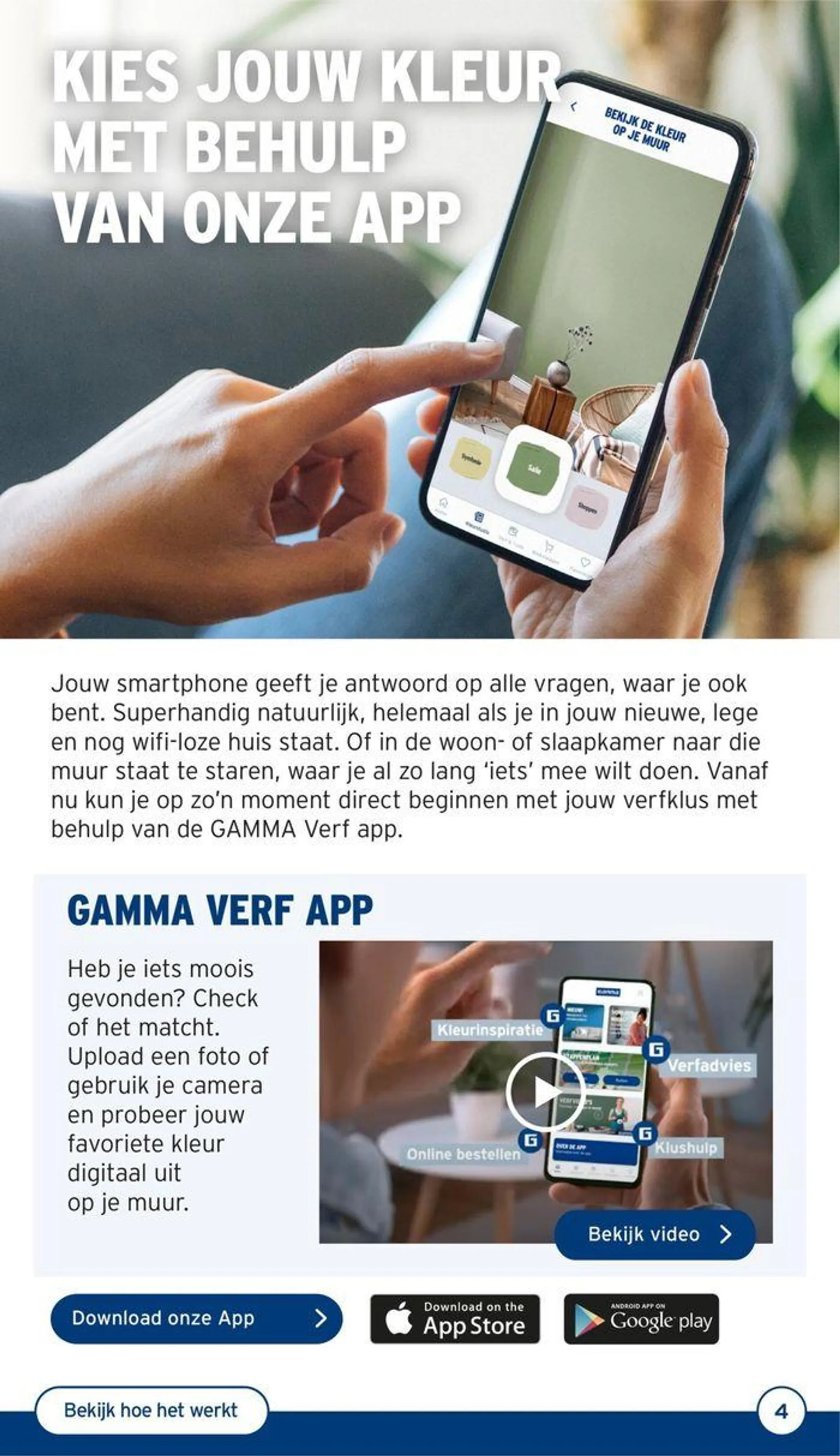 GAMMA verfmagazine 2023 van 8 november tot 31 december 2024 - Folder pagina 9