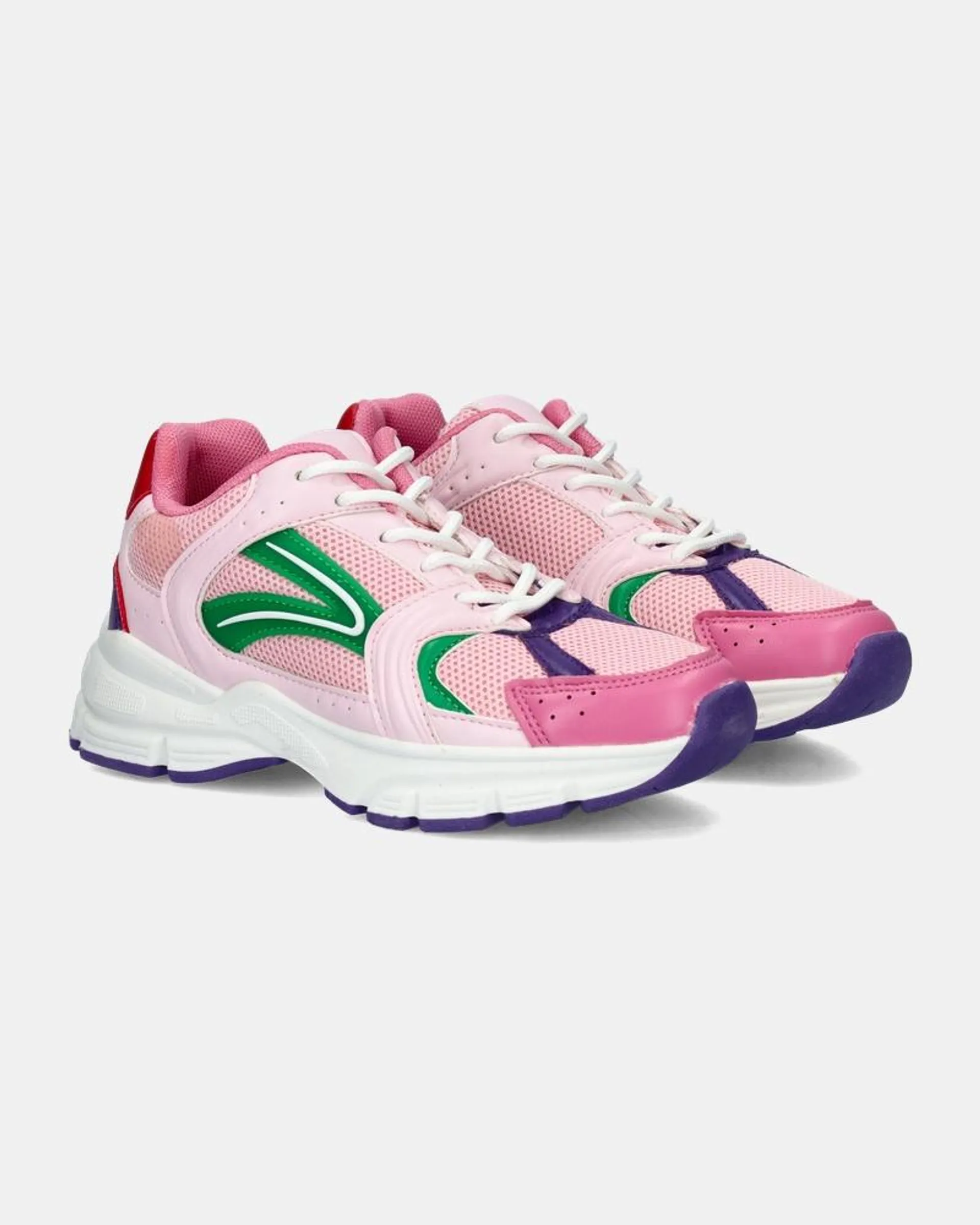 Lage sneakers - roze