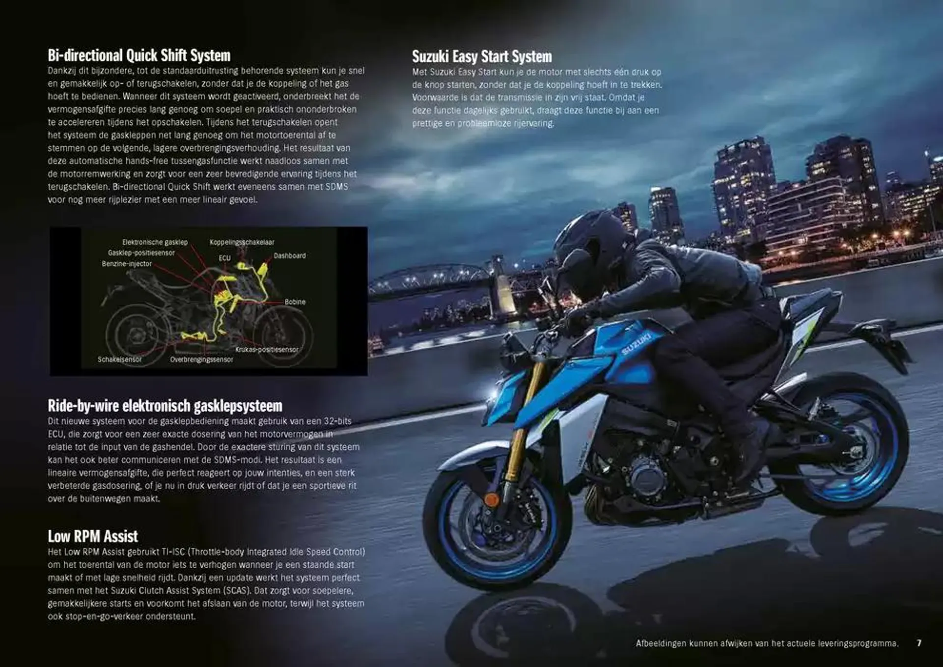 Suzuki Gsx-S1000 van 3 oktober tot 17 oktober 2024 - Folder pagina 7