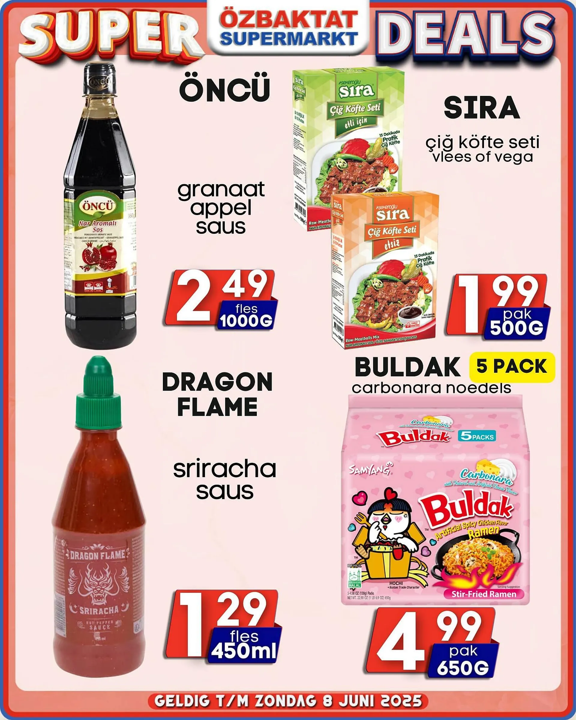 Özbaktat Supermarkt folder van 29 april tot 4 mei 2025 - Folder pagina 18