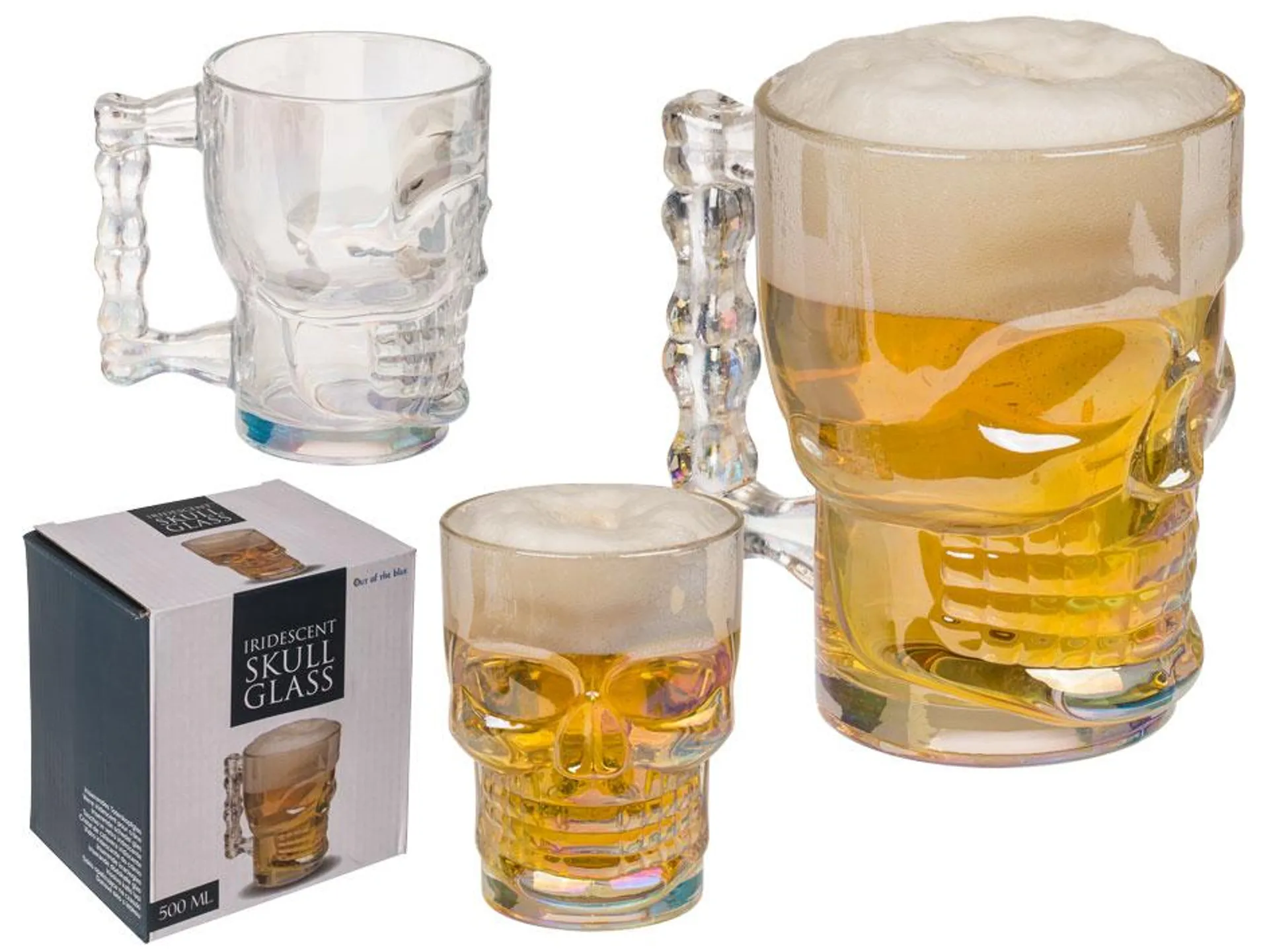 Drinkglas Schedel