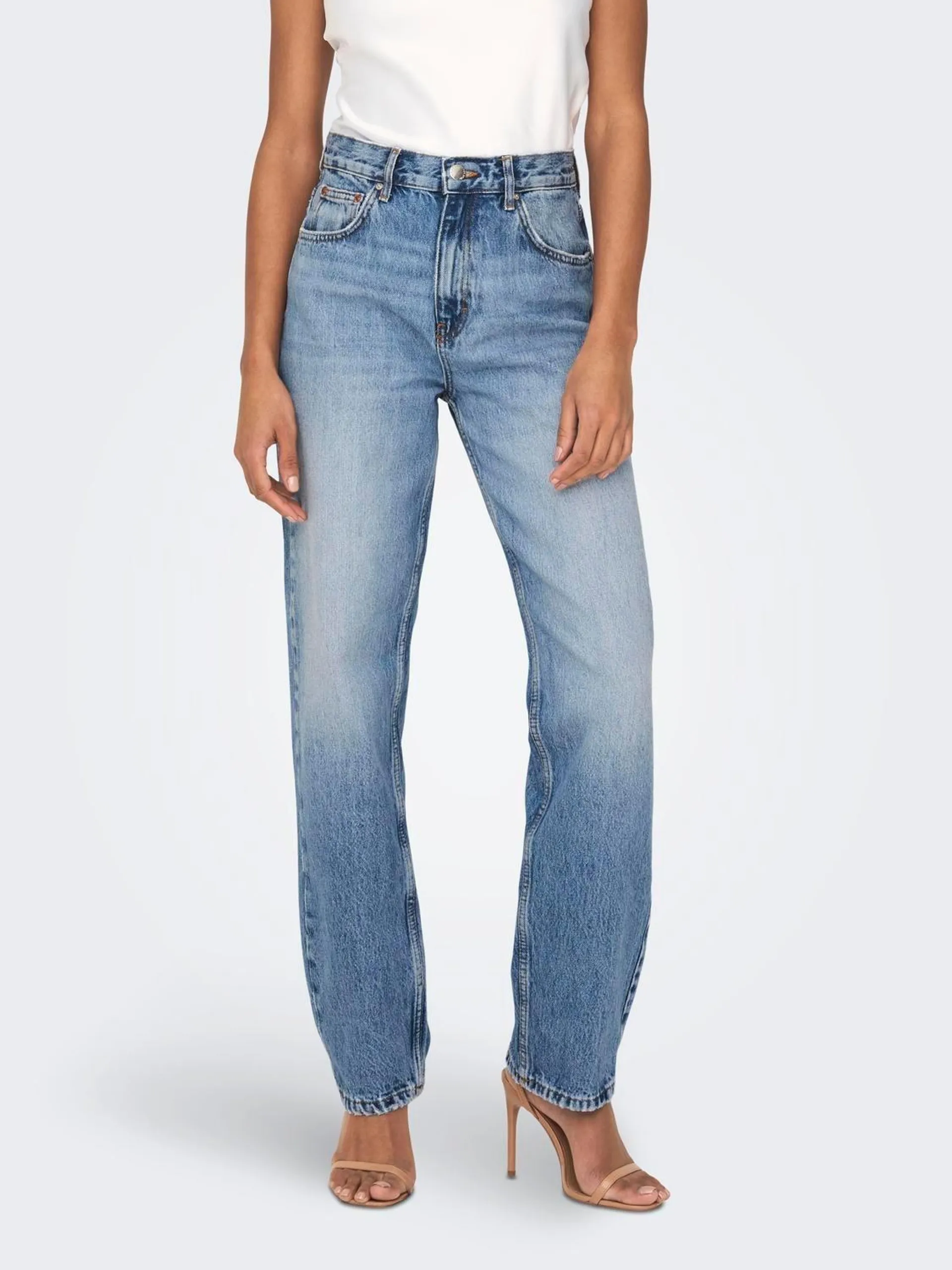 ONLRobyn High Waist Staight Jeans