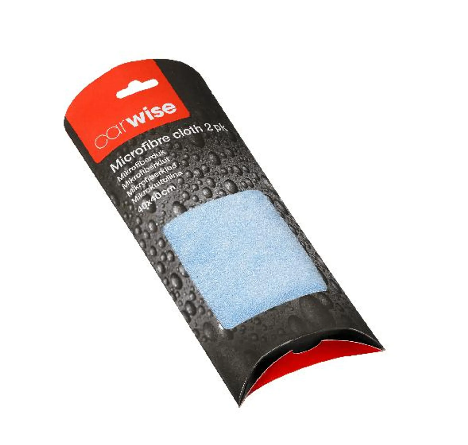 CARWISE MIKROFIBERKLUT 2 STK