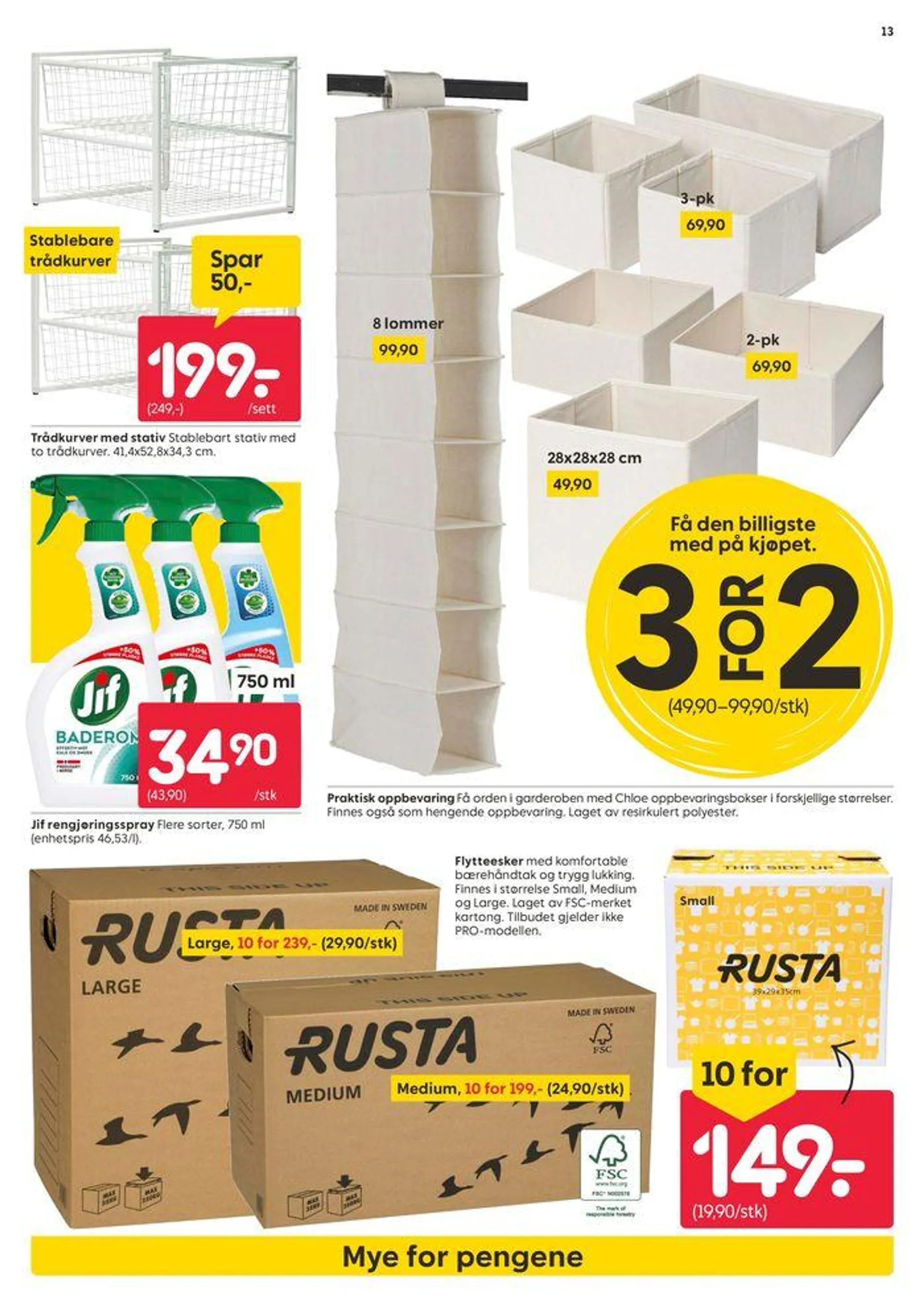 Rusta folder fra 9. september til 23. september 2024 - kundeavisside 13