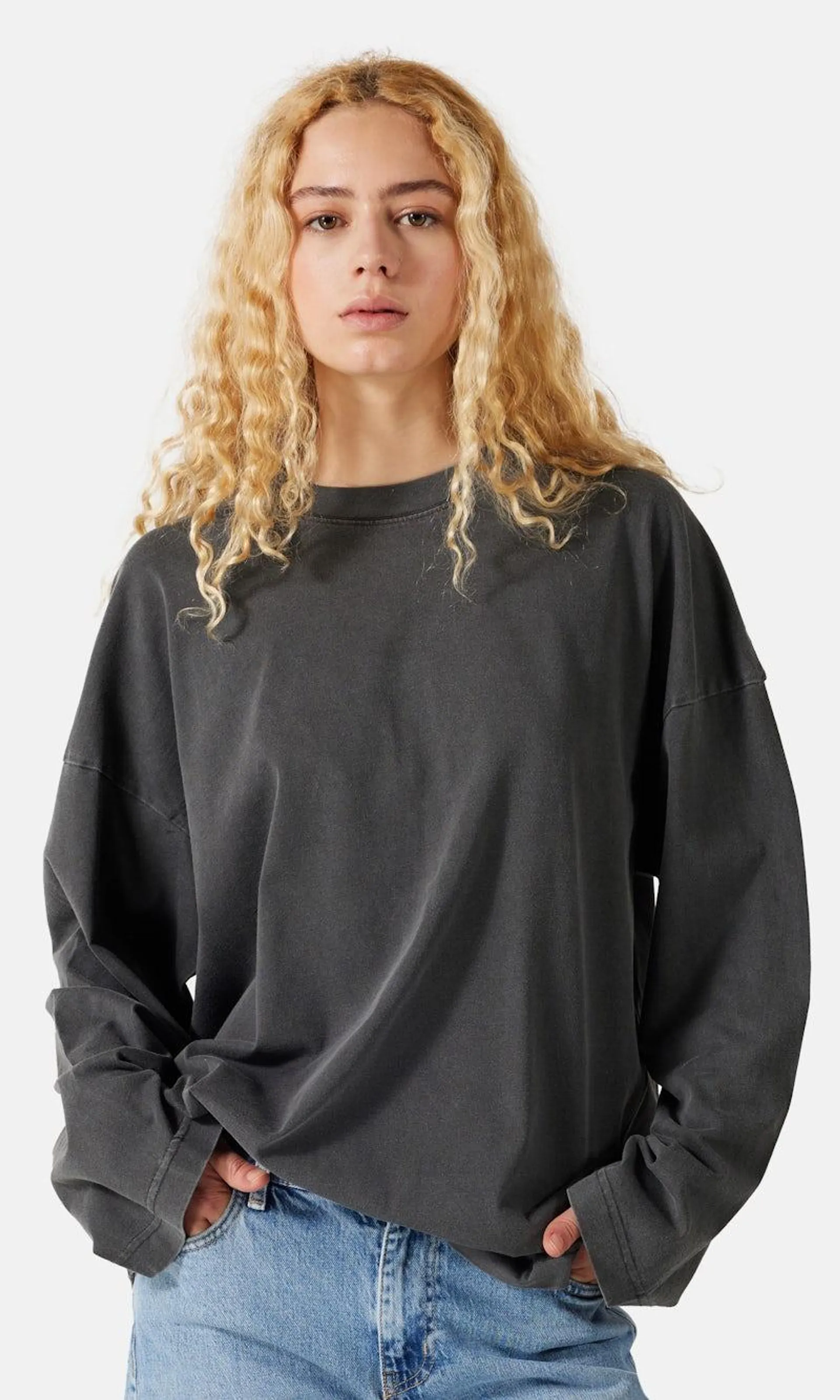 Washed Oversized langermet