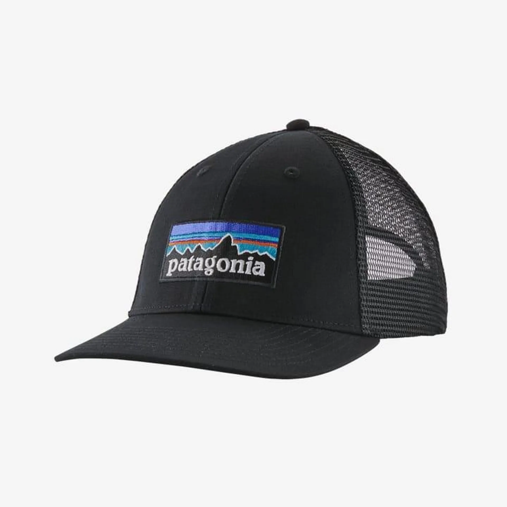 Patagonia P-6 Logo Trucker Hat Black