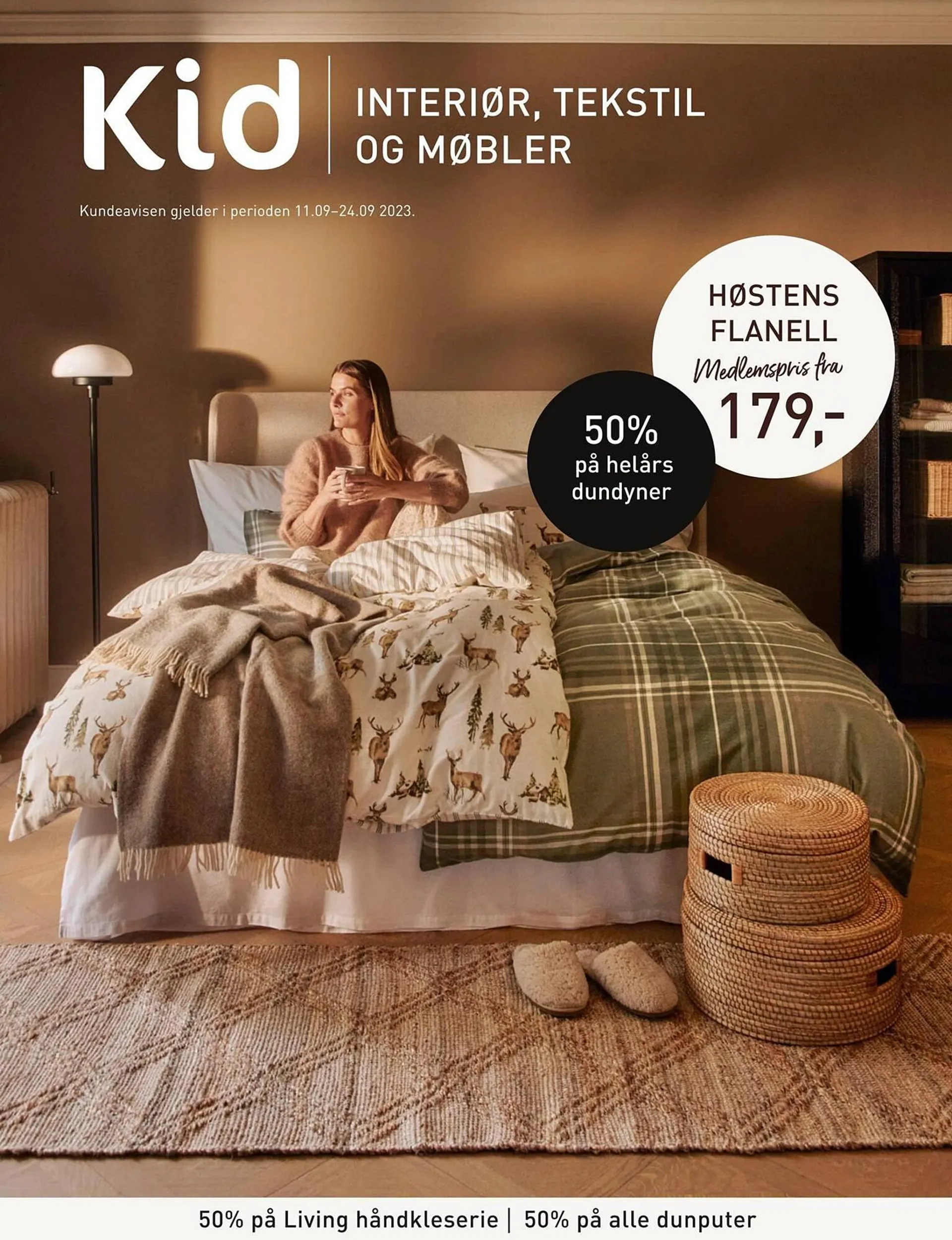Kid Interiør Kundeavis fra 10. september til 24. september 2023 - kundeavisside 1