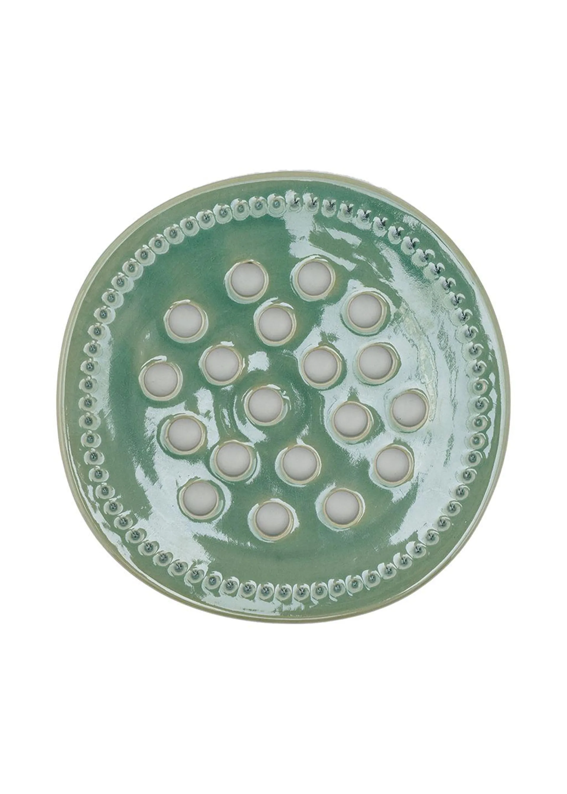 Large stoneware flower stand