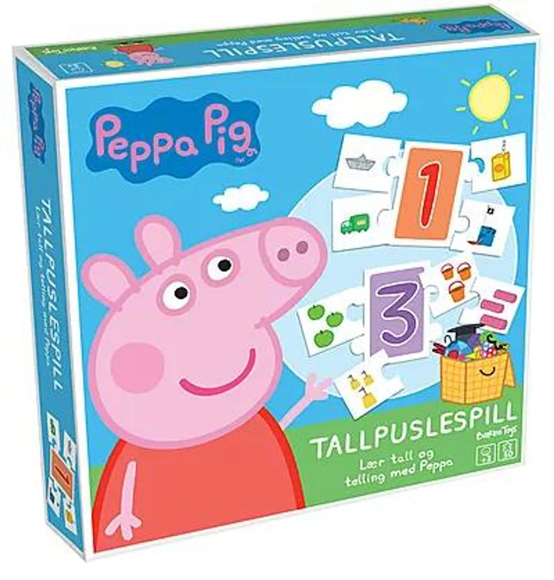 Peppa Pig: Tallpuslespill