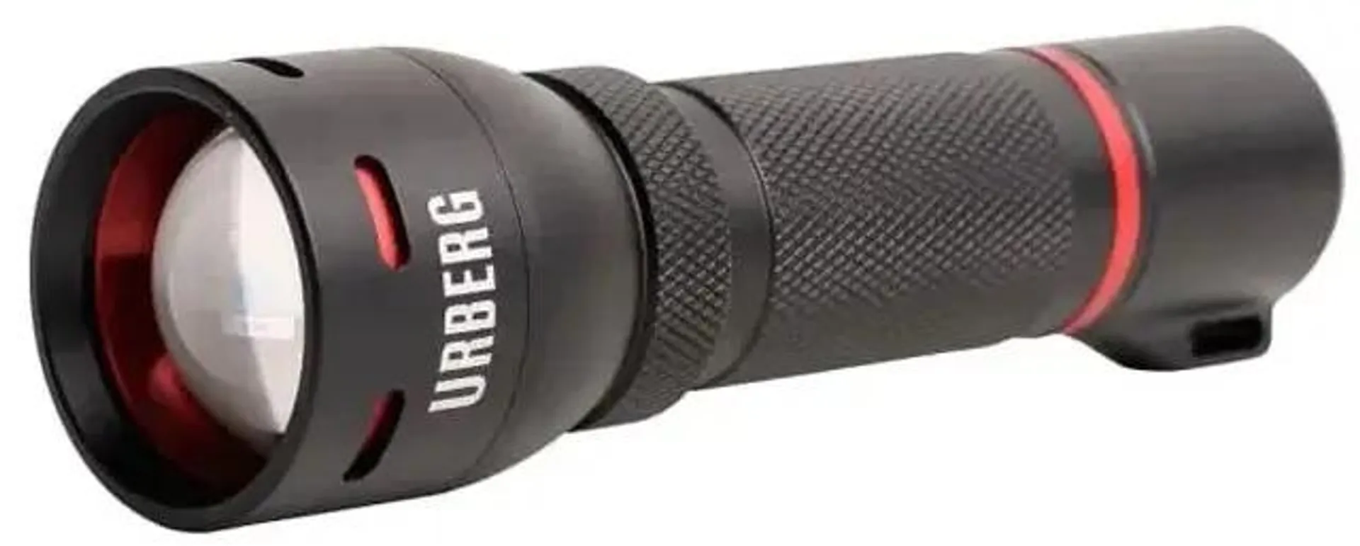 Urberg Flashlight Zoom LED Black