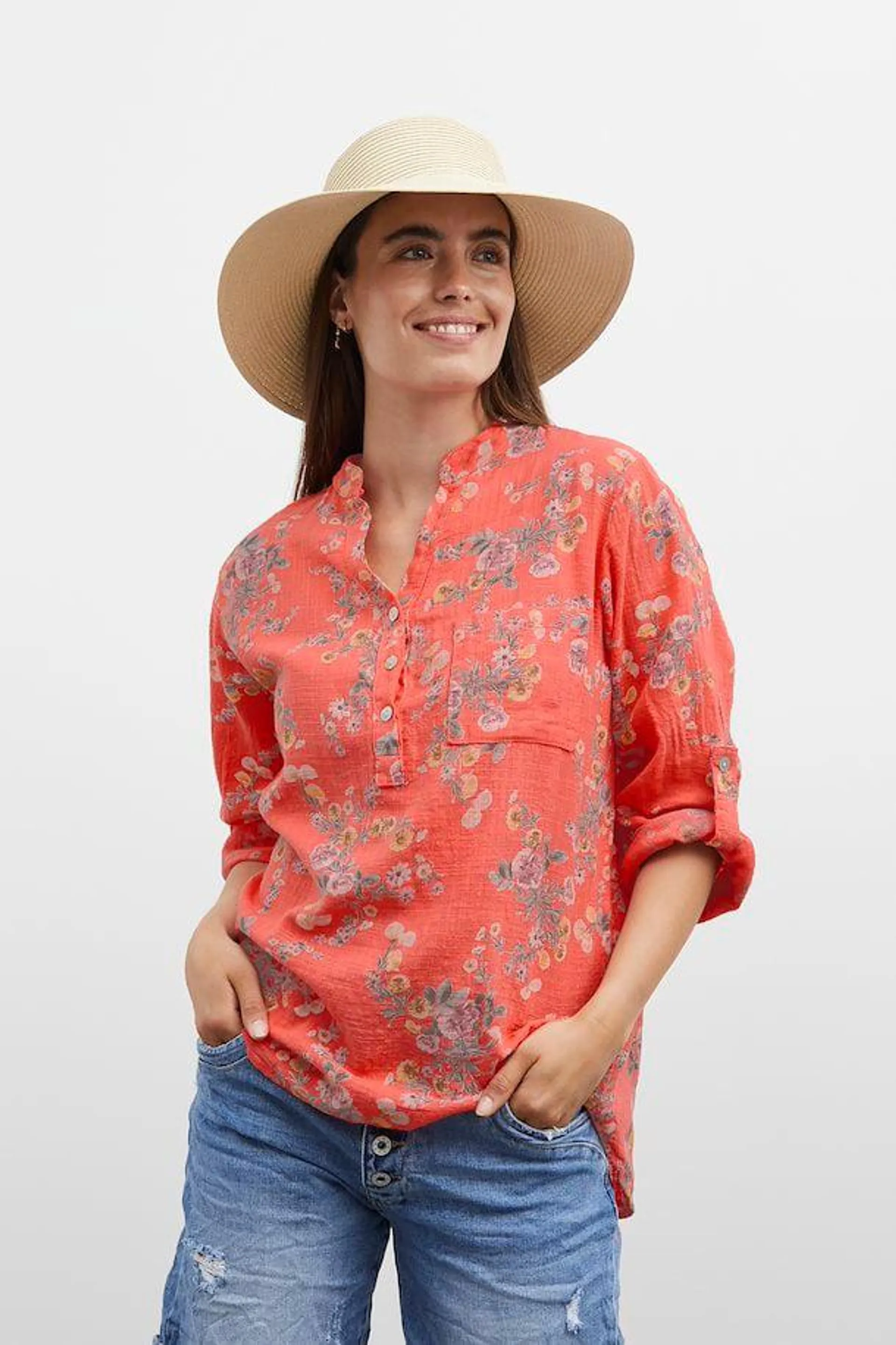 Kortermet bluse