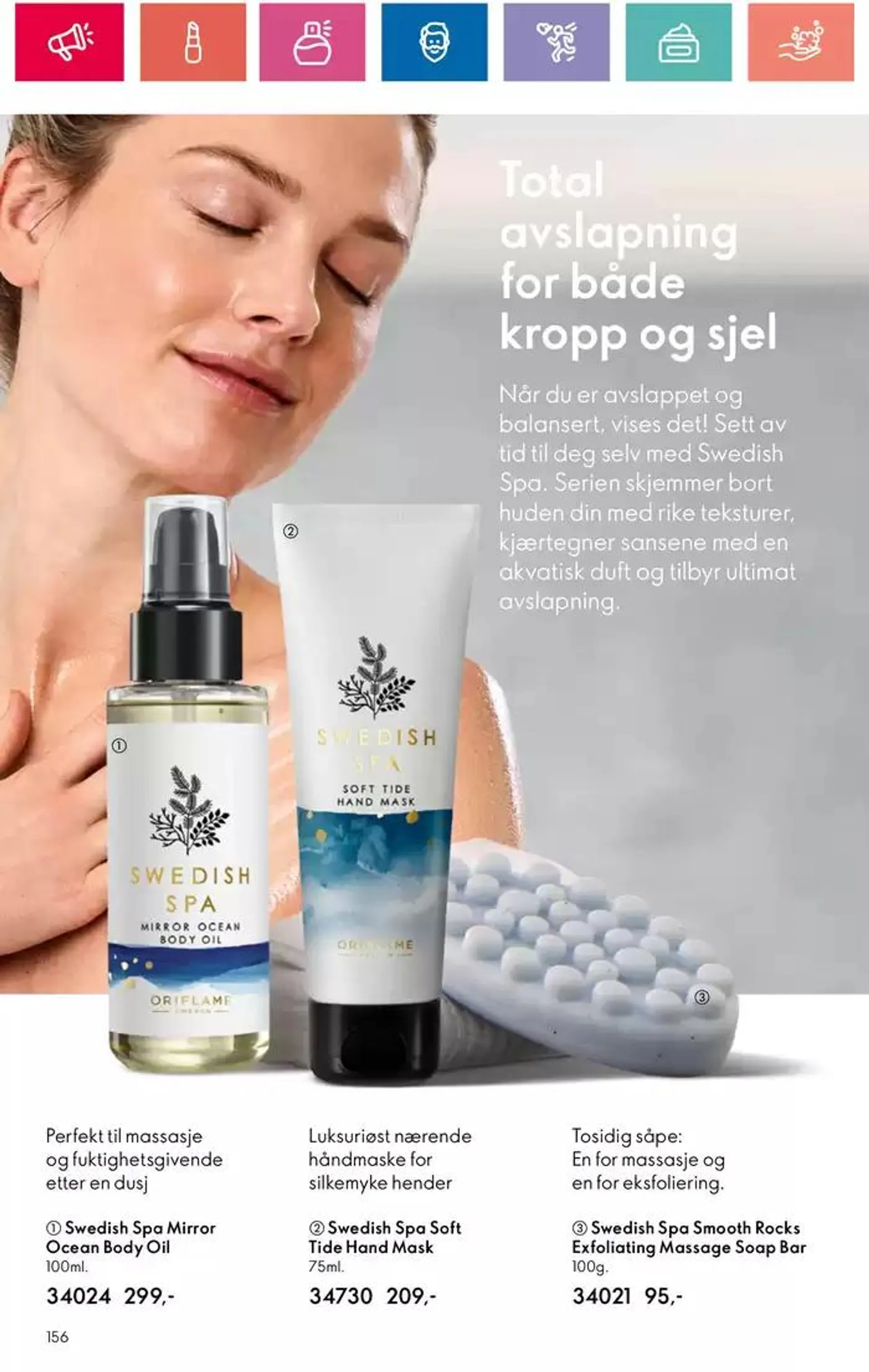 ORIFLAME Kundeavis fra 24. oktober til 7. november 2024 - kundeavisside 156