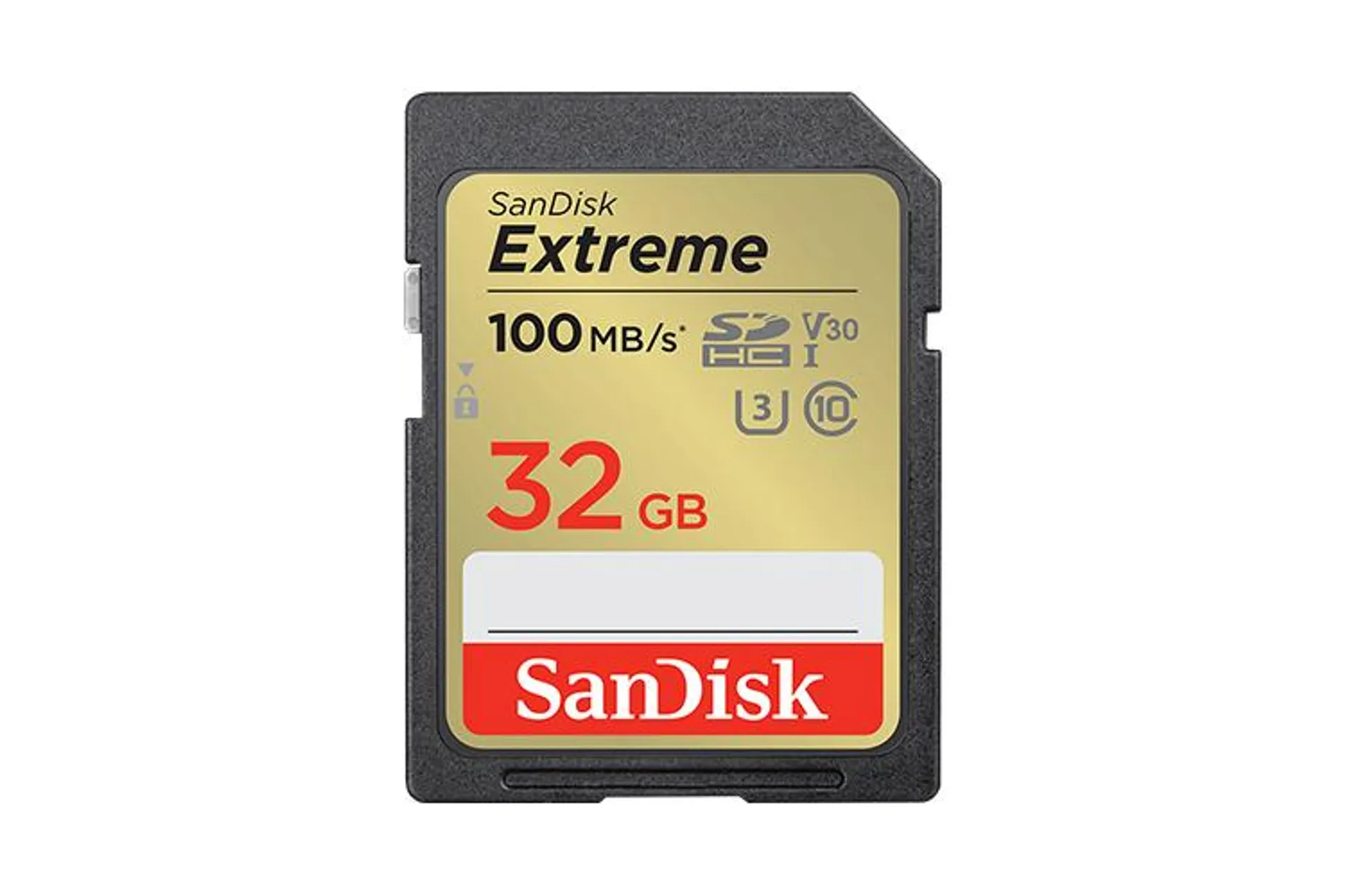 SanDisk SDHC Extreme 32GB 100MB/s UHS-I C10 V30 U3