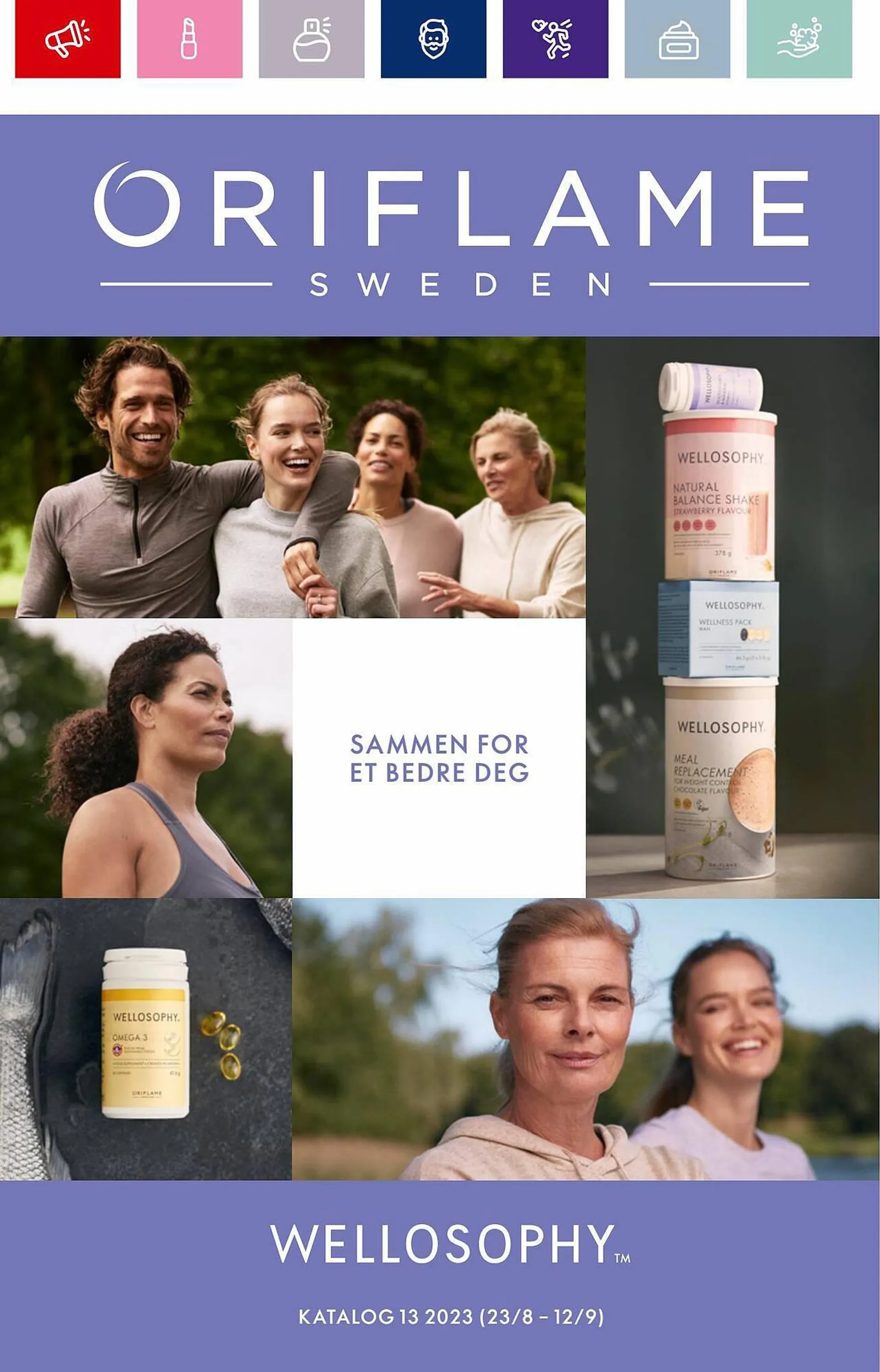 Oriflame Kundeavis fra 23. august til 12. september 2023 - kundeavisside 1